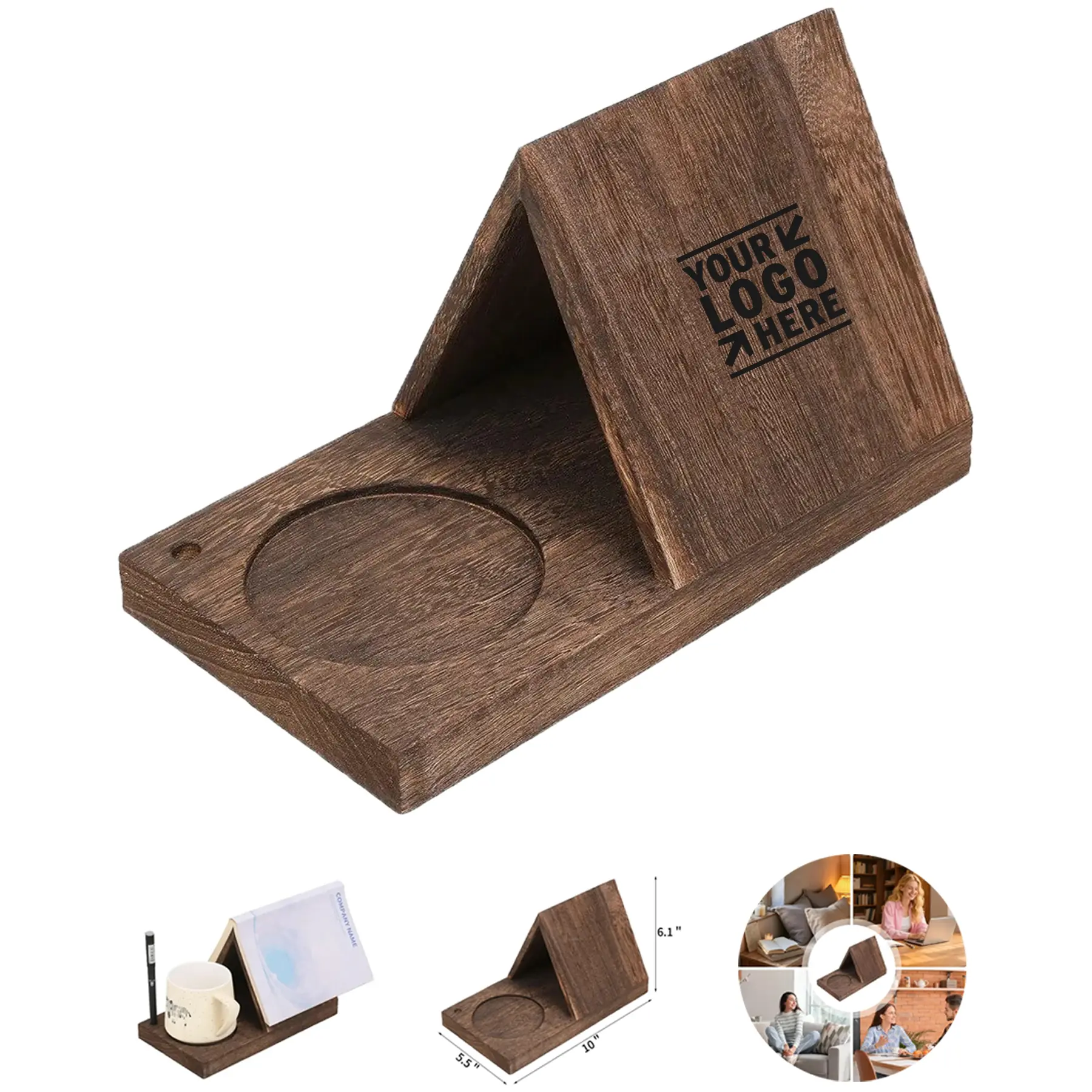 Wooden Reading Assistant 2