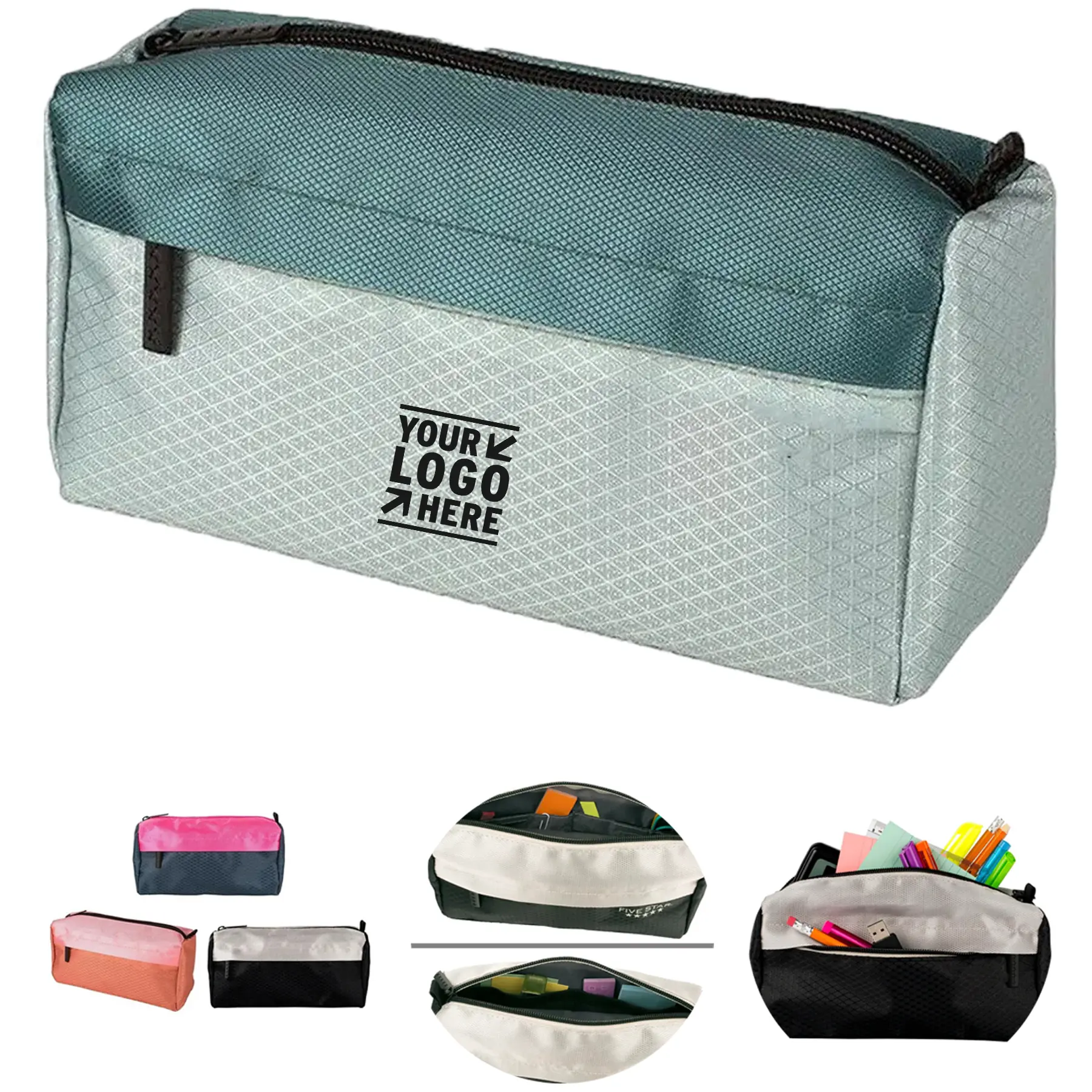 Multi-Pocket Zipper Organizer Pouch 2