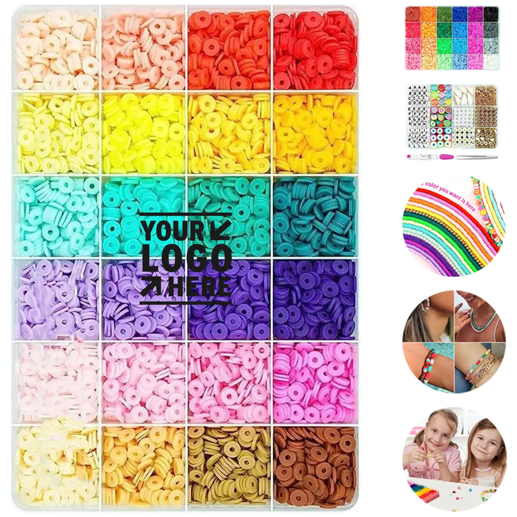 Creative Clay Beads Jewelry Crafting Kit 2