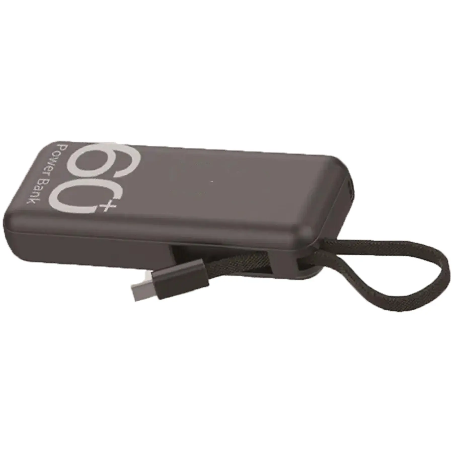 Portable Charger with Integrated Cable