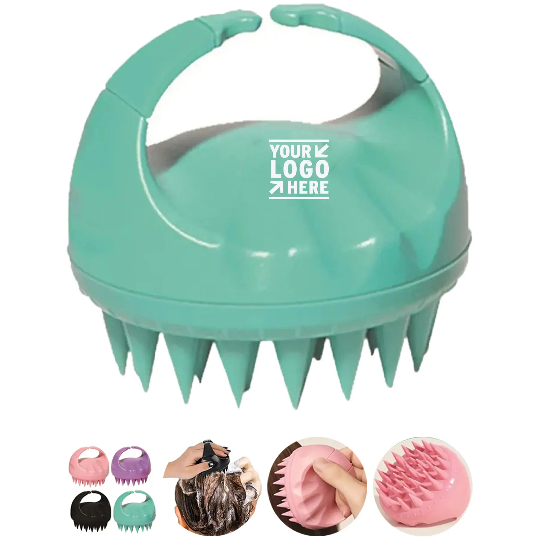 Gentle Scalp Massaging Brush 2