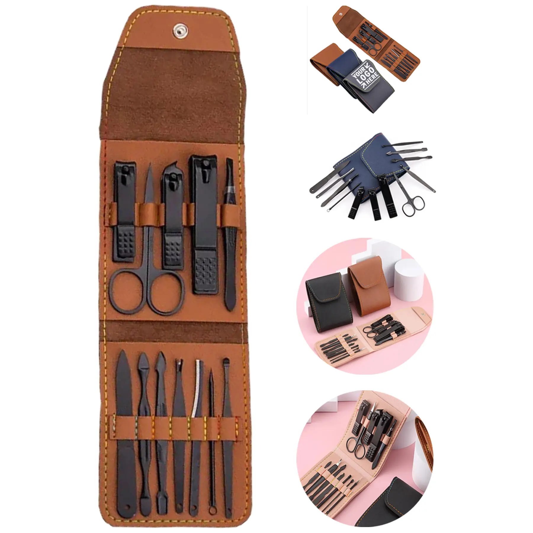 Premium Stainless Steel Nail Care Set 2