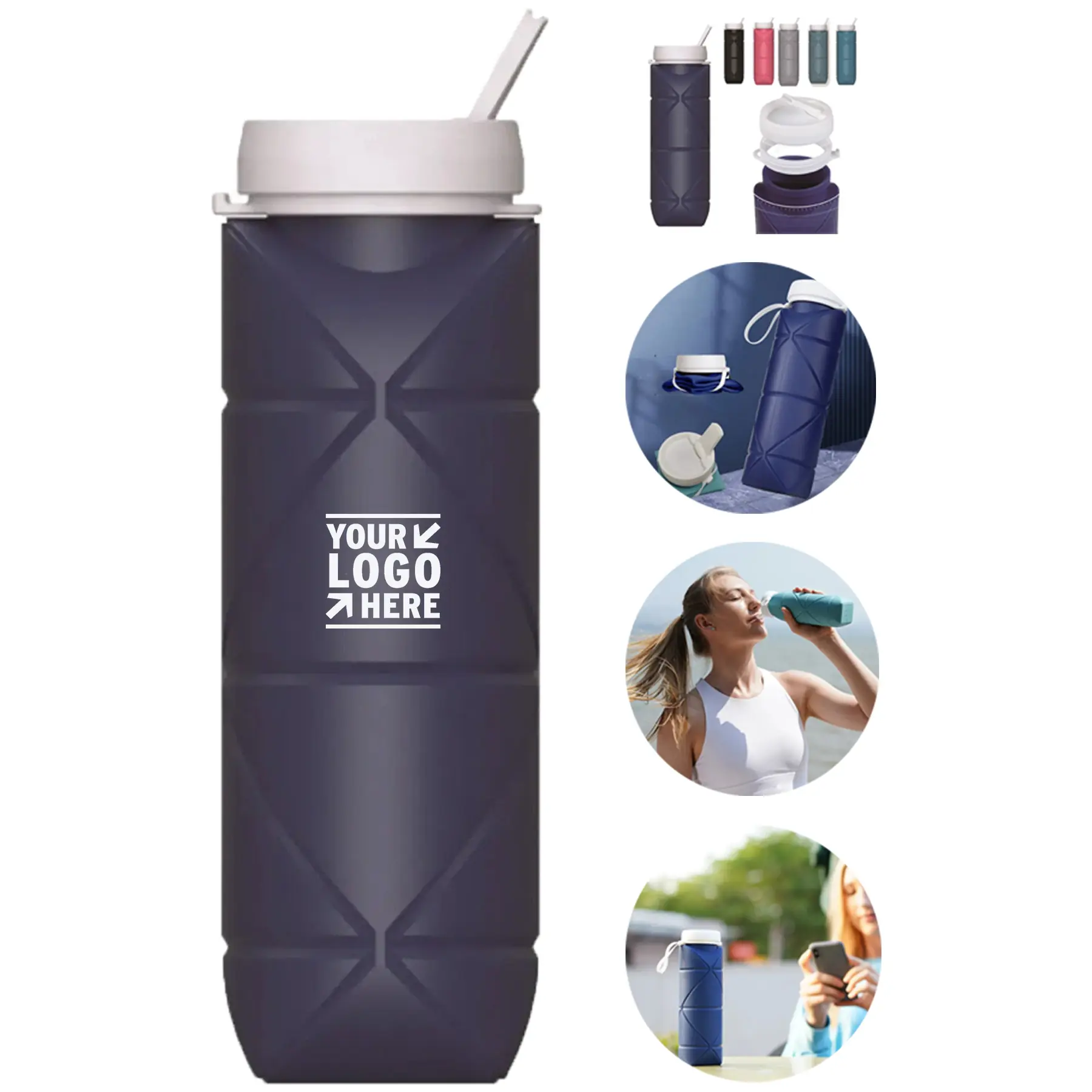 Collapsible Silicone Hydration Vessel 2
