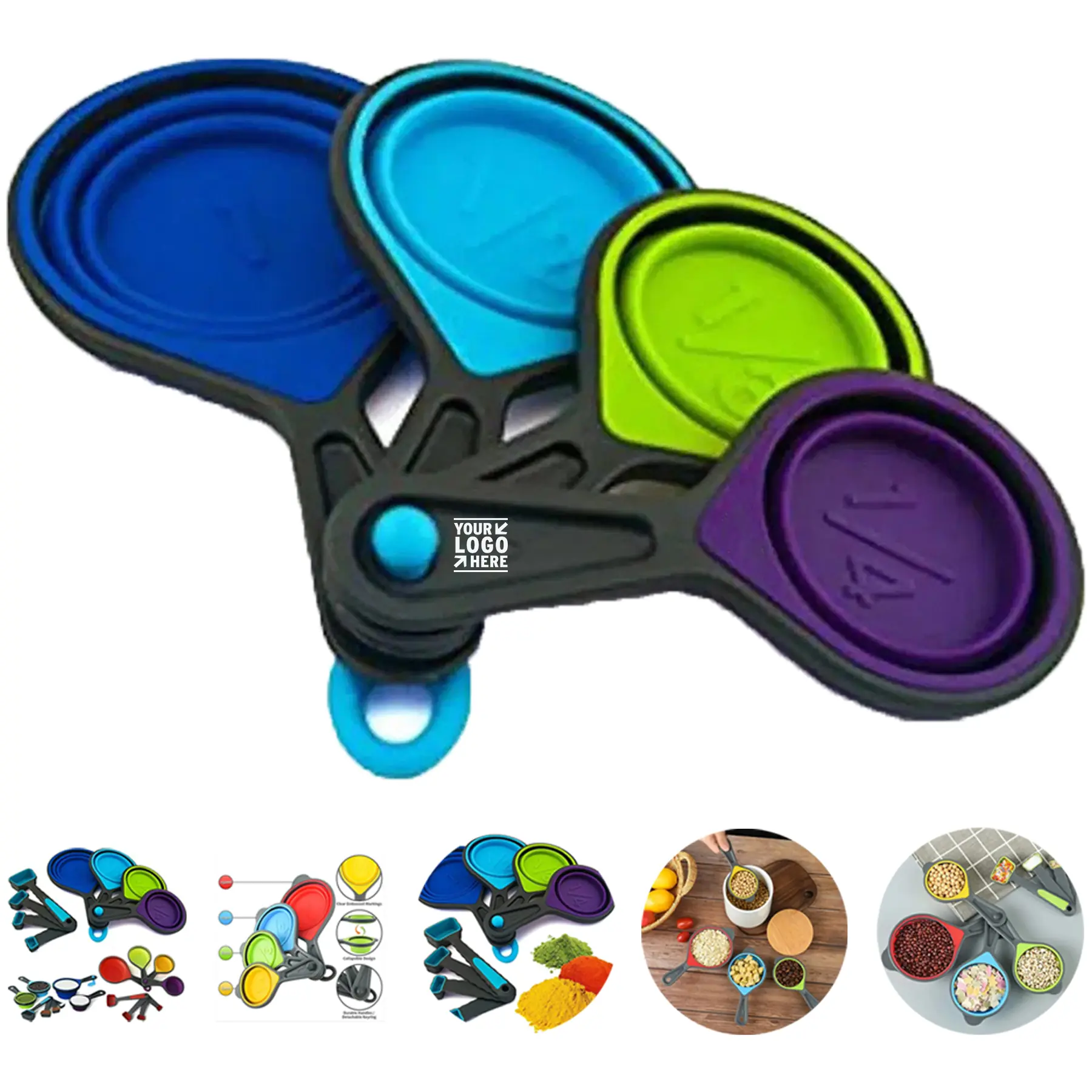 Collapsible Kitchen Measuring Set 2