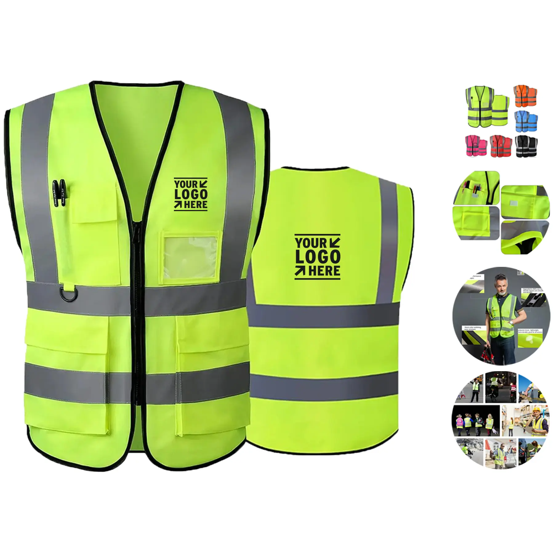 Enhanced Visibility Safety Vest 2