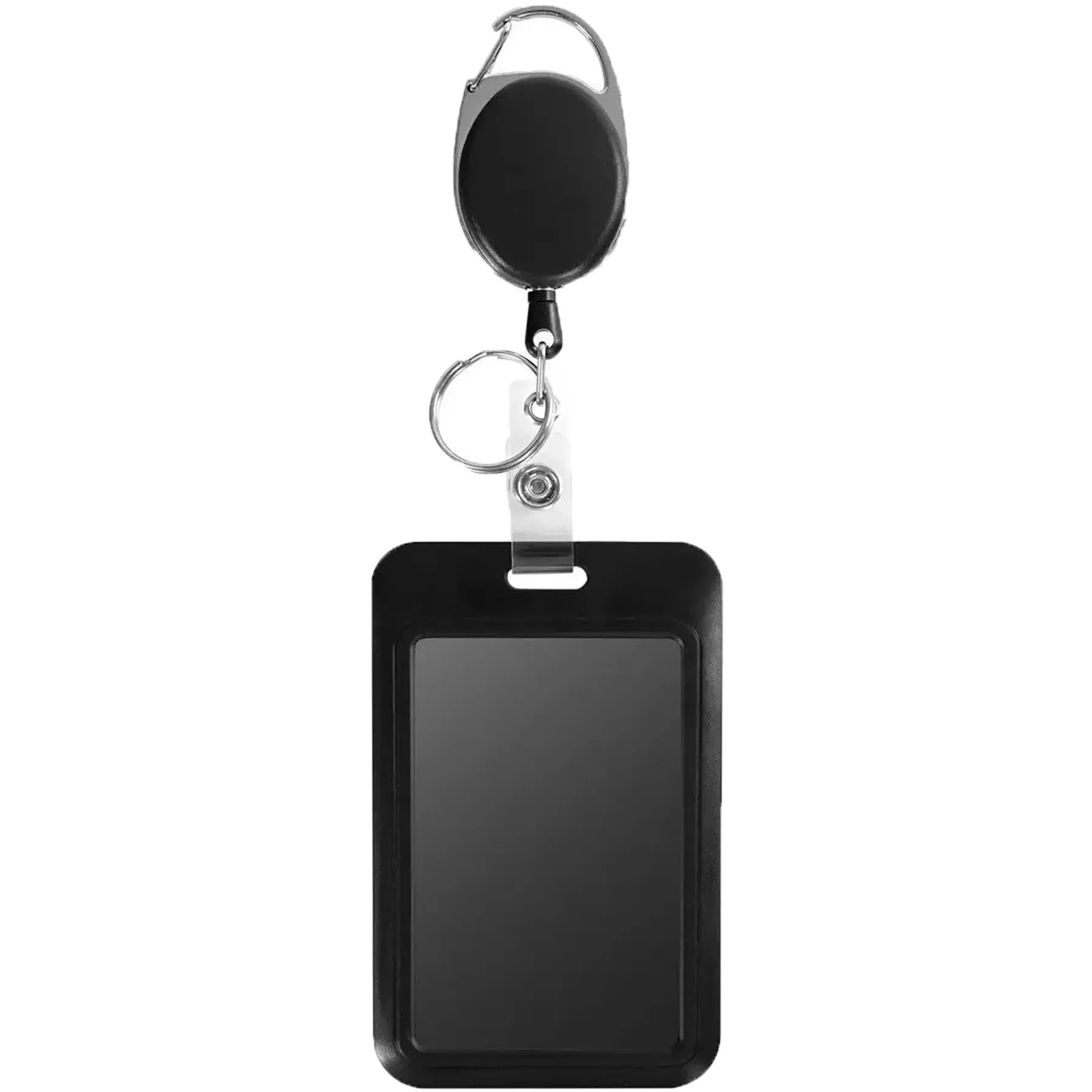 Adjustable Safety Badge Holder with Quick-Release Lanyard