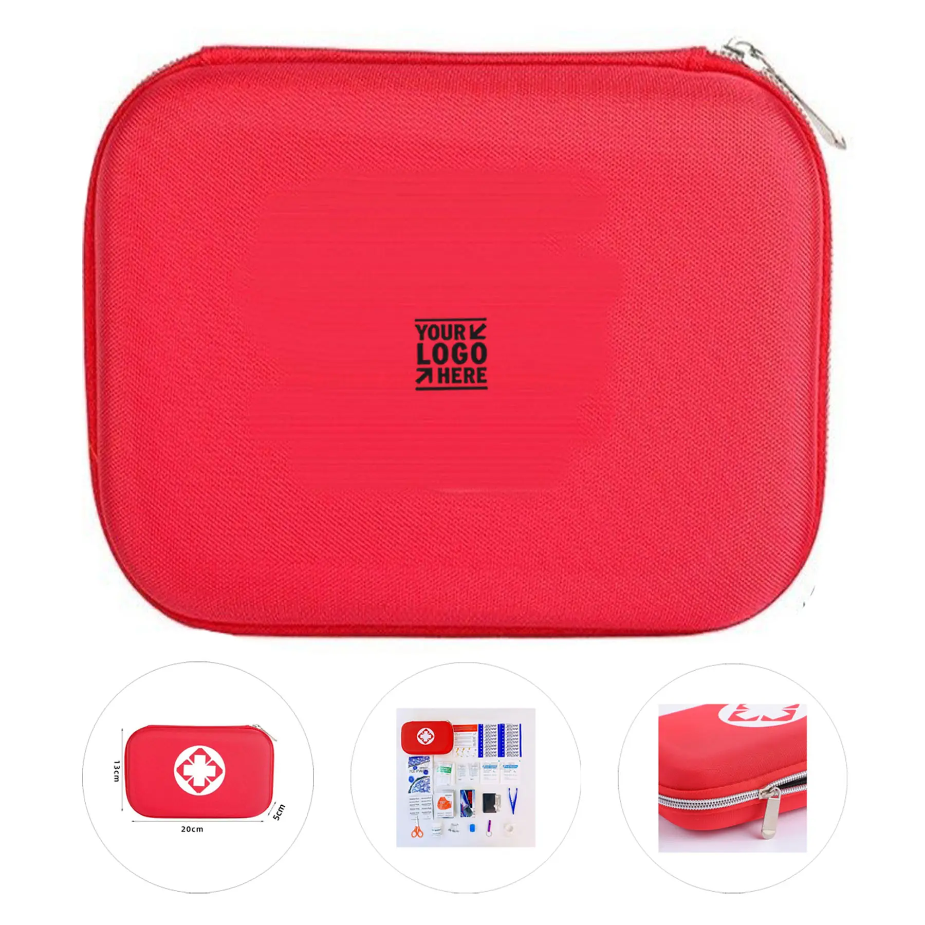 Compact Emergency Medical Kit with Portable Case 2