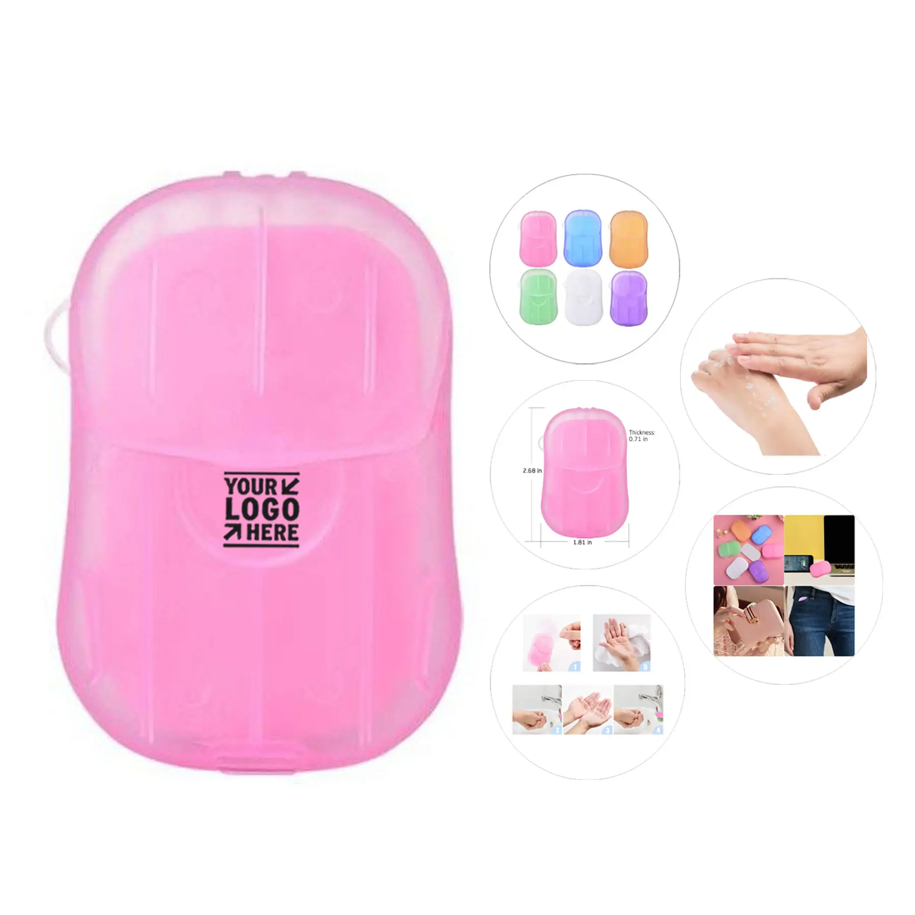 Travel-Friendly Hand Cleansing Sheets 2