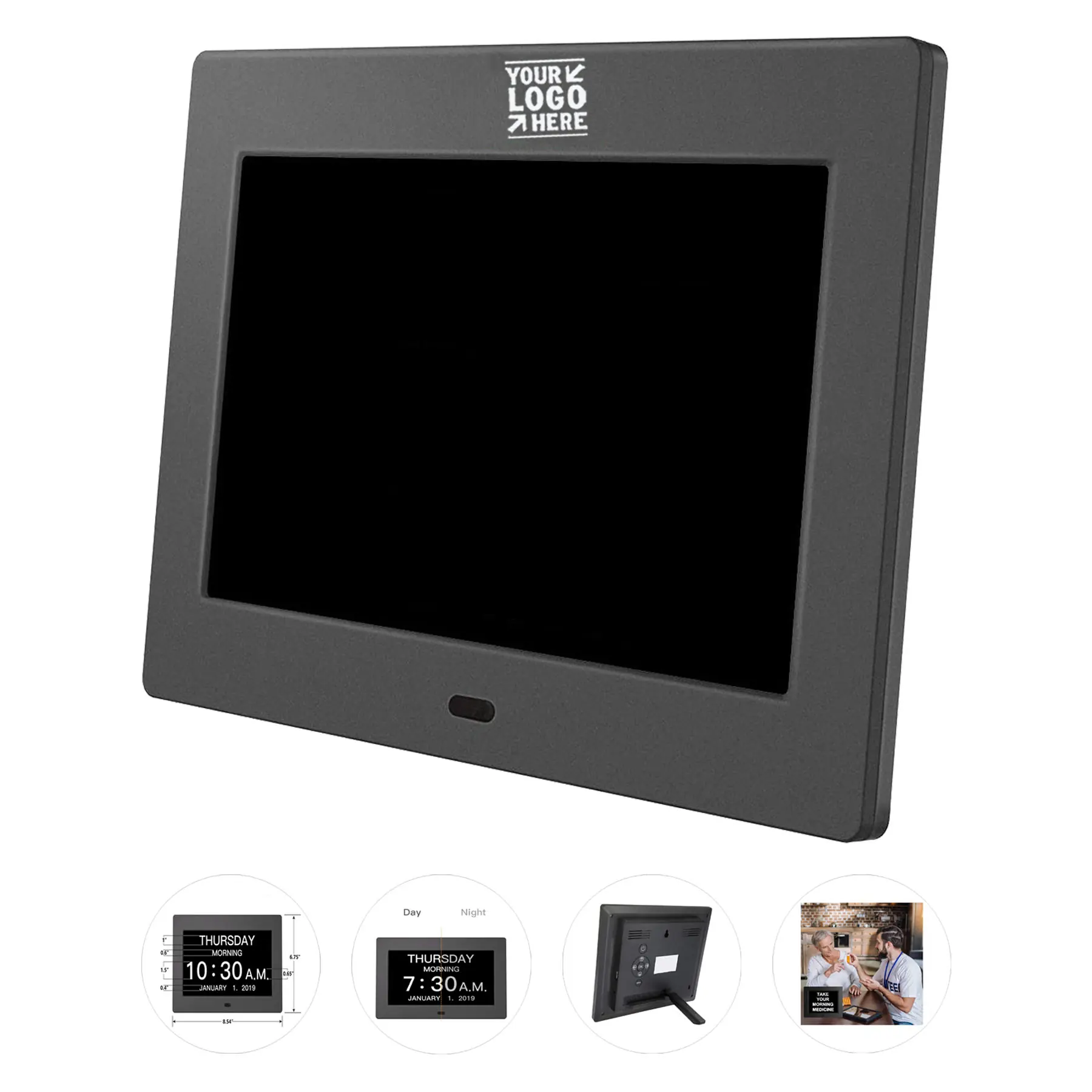 Digital Day Clock for Enhanced Visibility 2