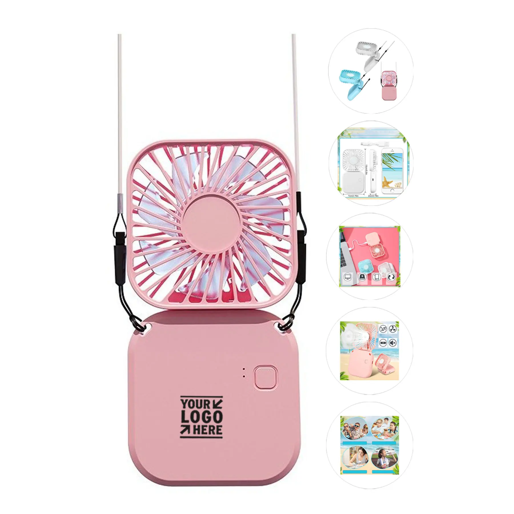 Compact Collapsible Neckwear Breeze Device 2