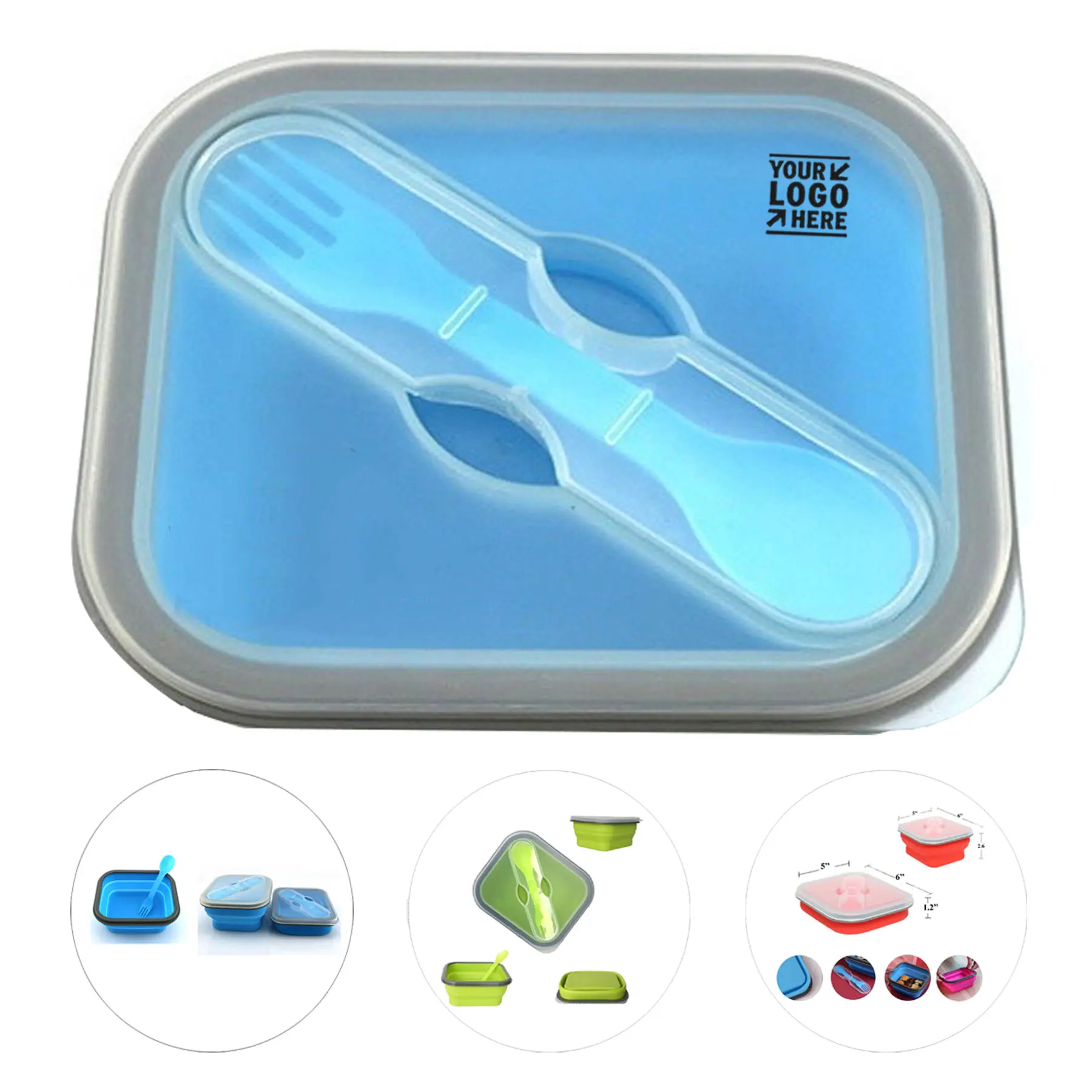 Flexible Silicone Food Storage Container 2