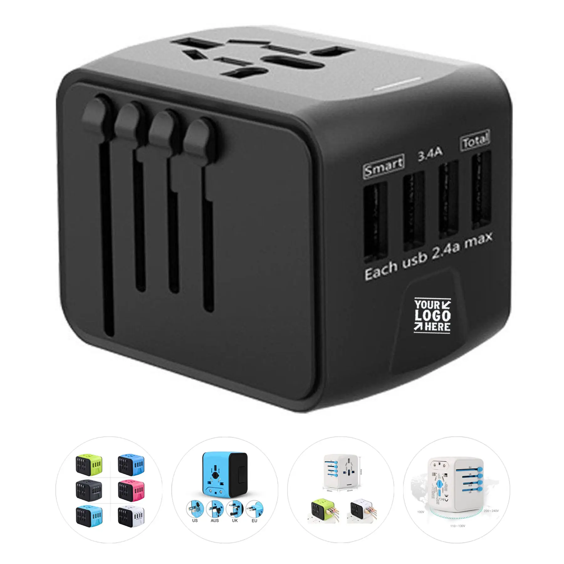 Universal Travel Power Adapter 2