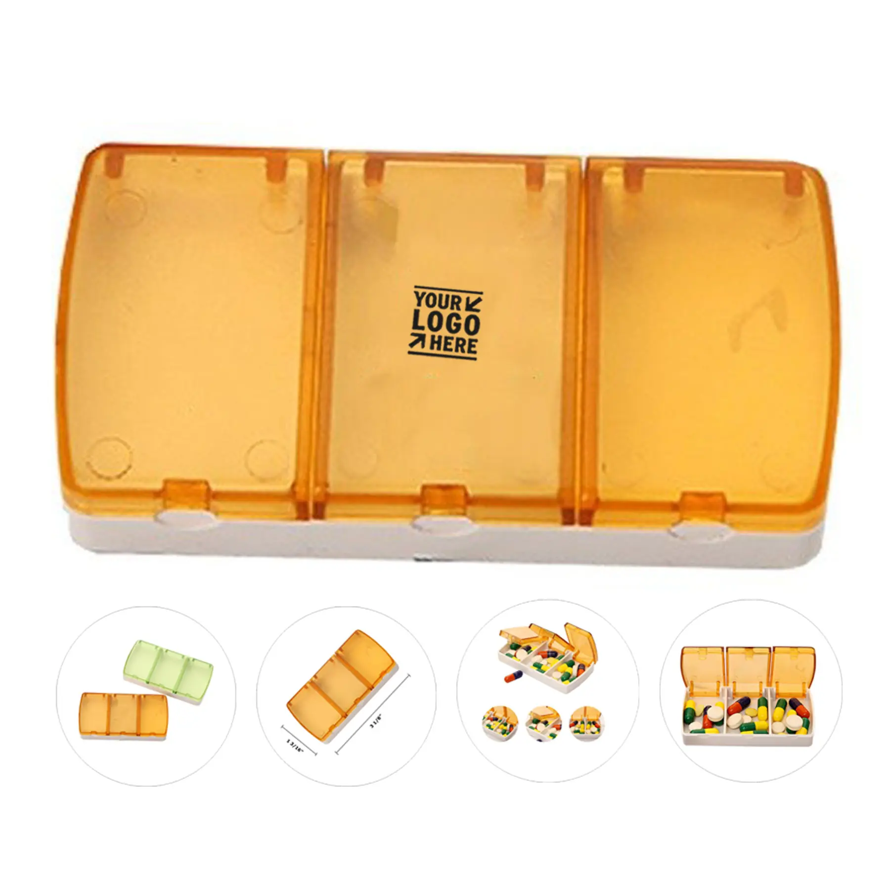 Compact Daily Pill Organizer 2