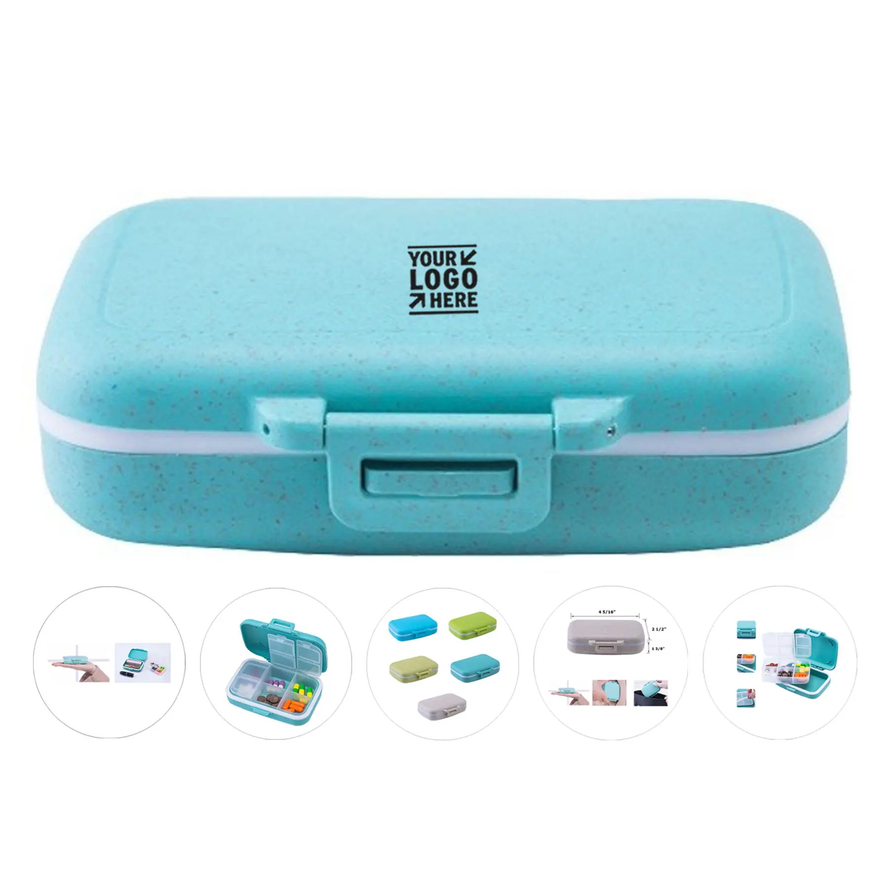 Compact Daily Pill Organizer 2