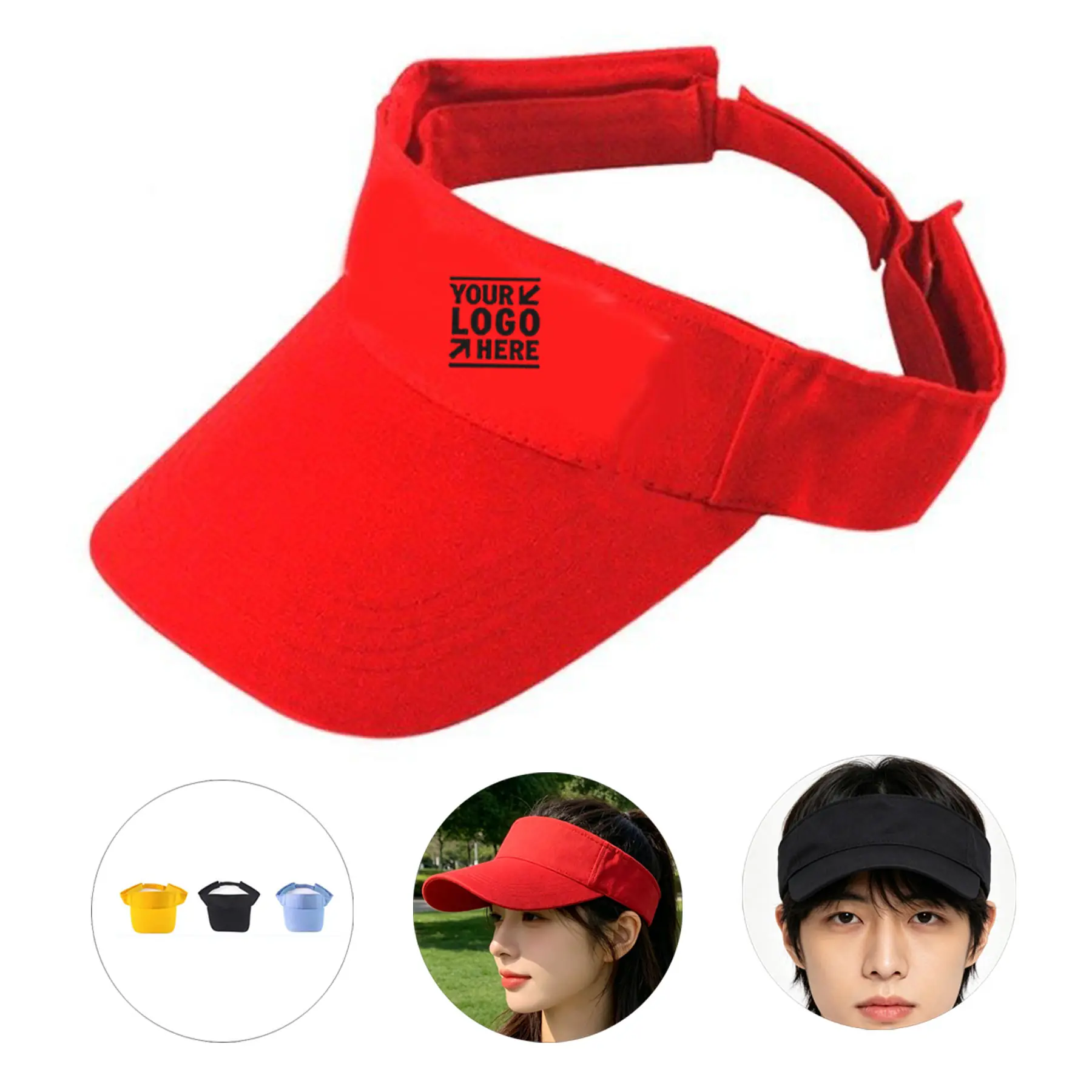 Adjustable Sun Visor Hat 2