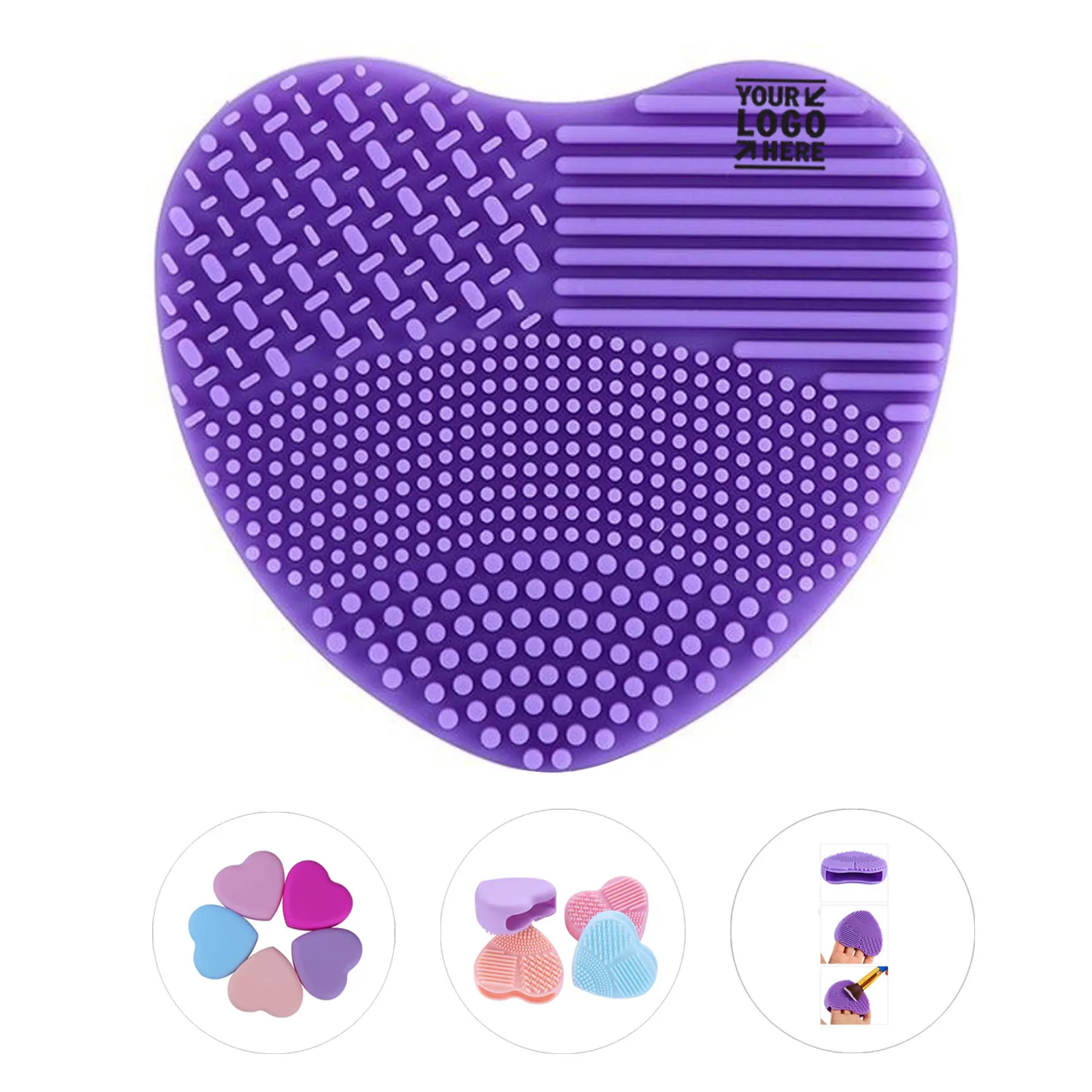 Gentle Heart Silicone Brush Cleaner 2