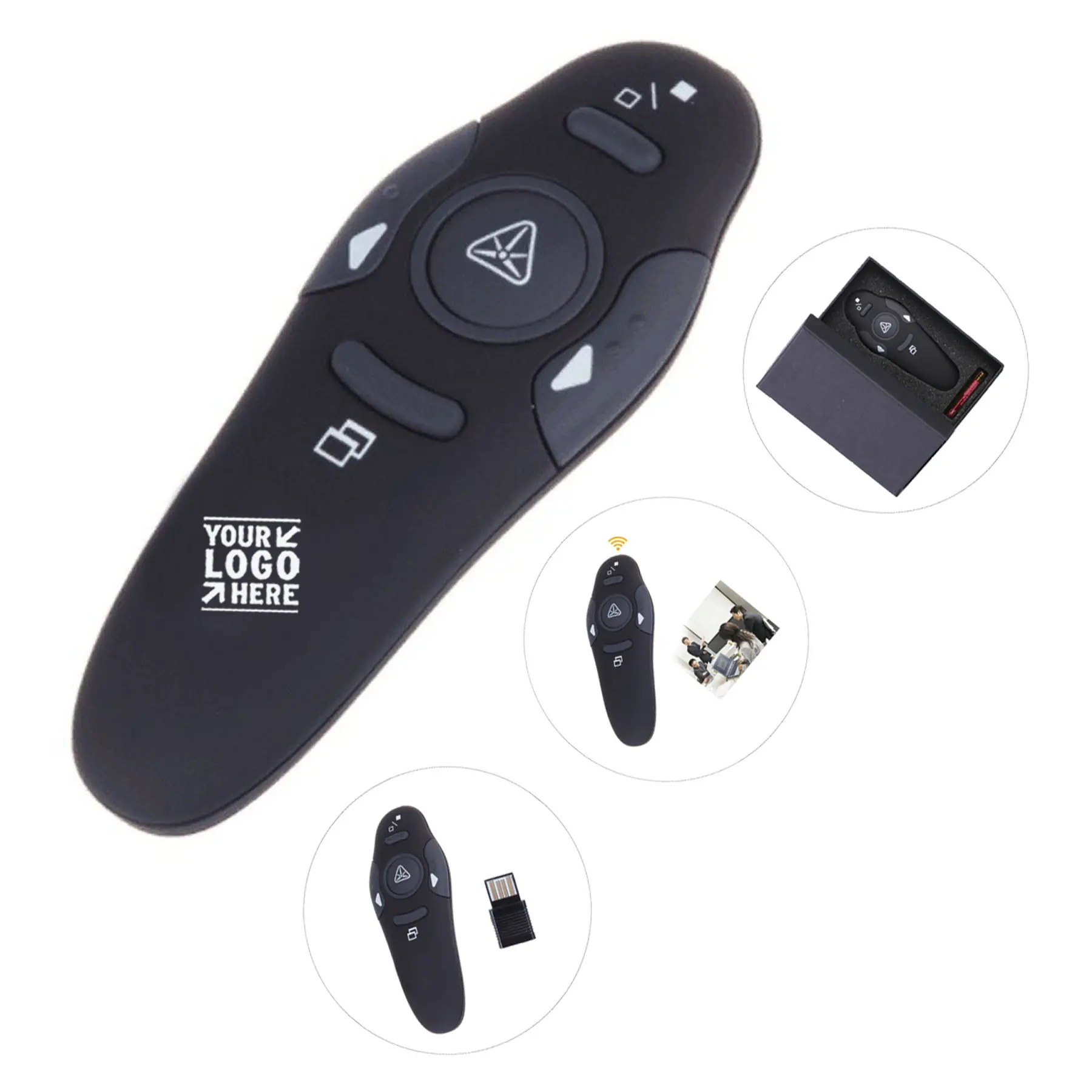 Wireless Red Laser Presentation Pointer 2