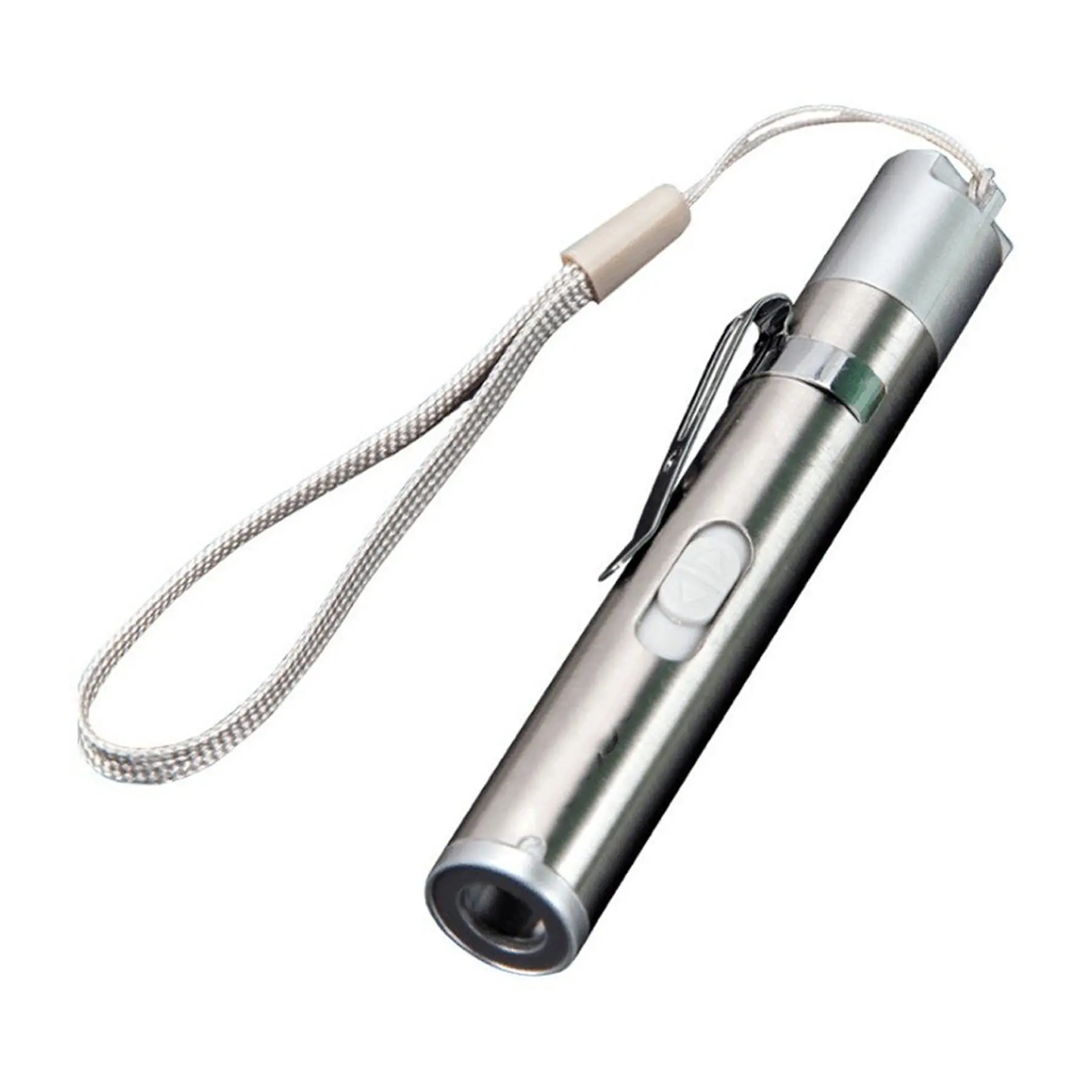 Compact Rechargeable Clip-On Flashlight
