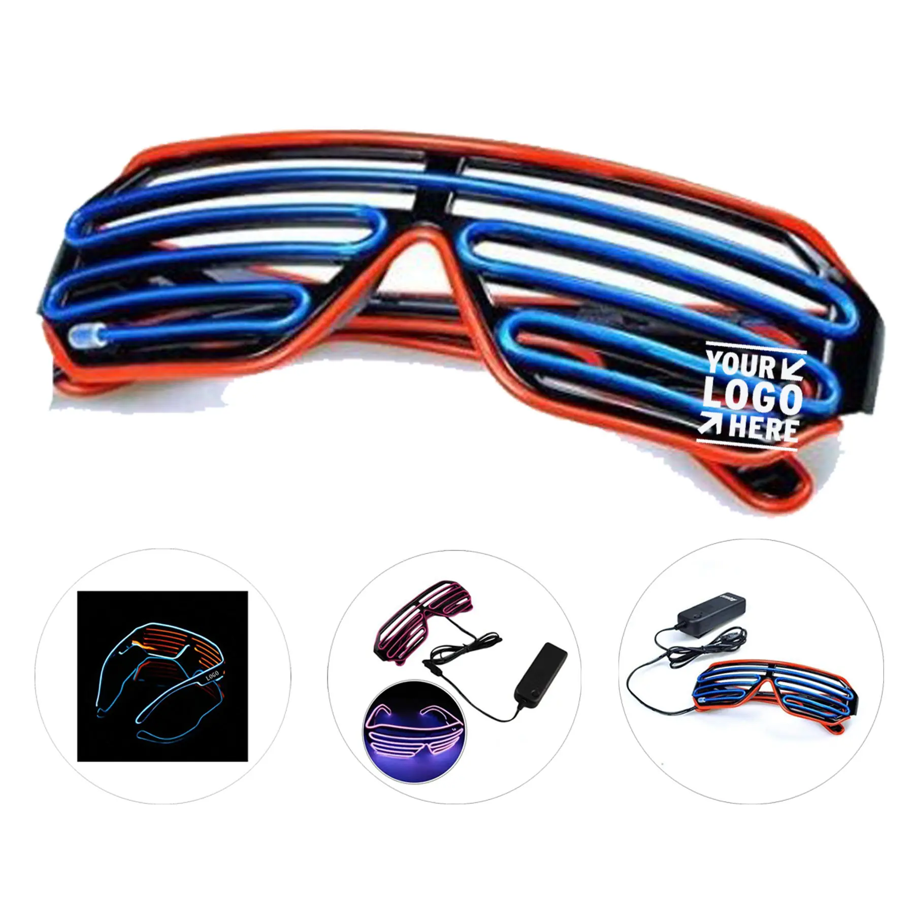 Party Glow LED Light-Up Sunglasses 2