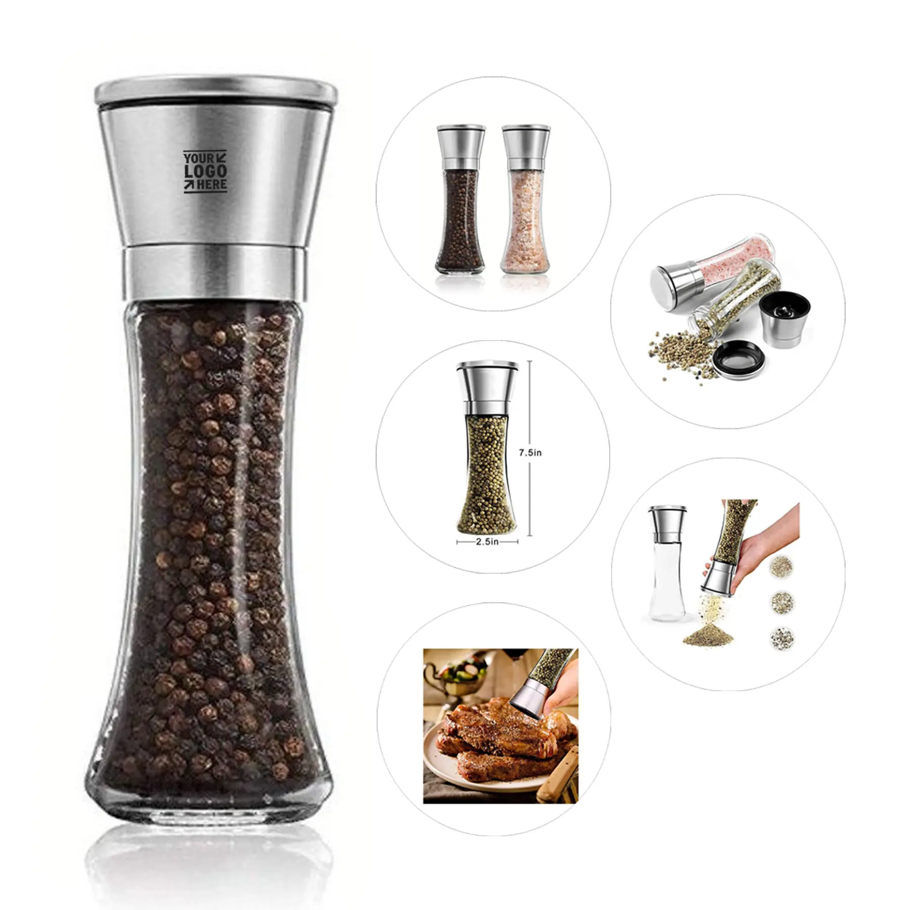 Premium Steel Spice Grinder 2