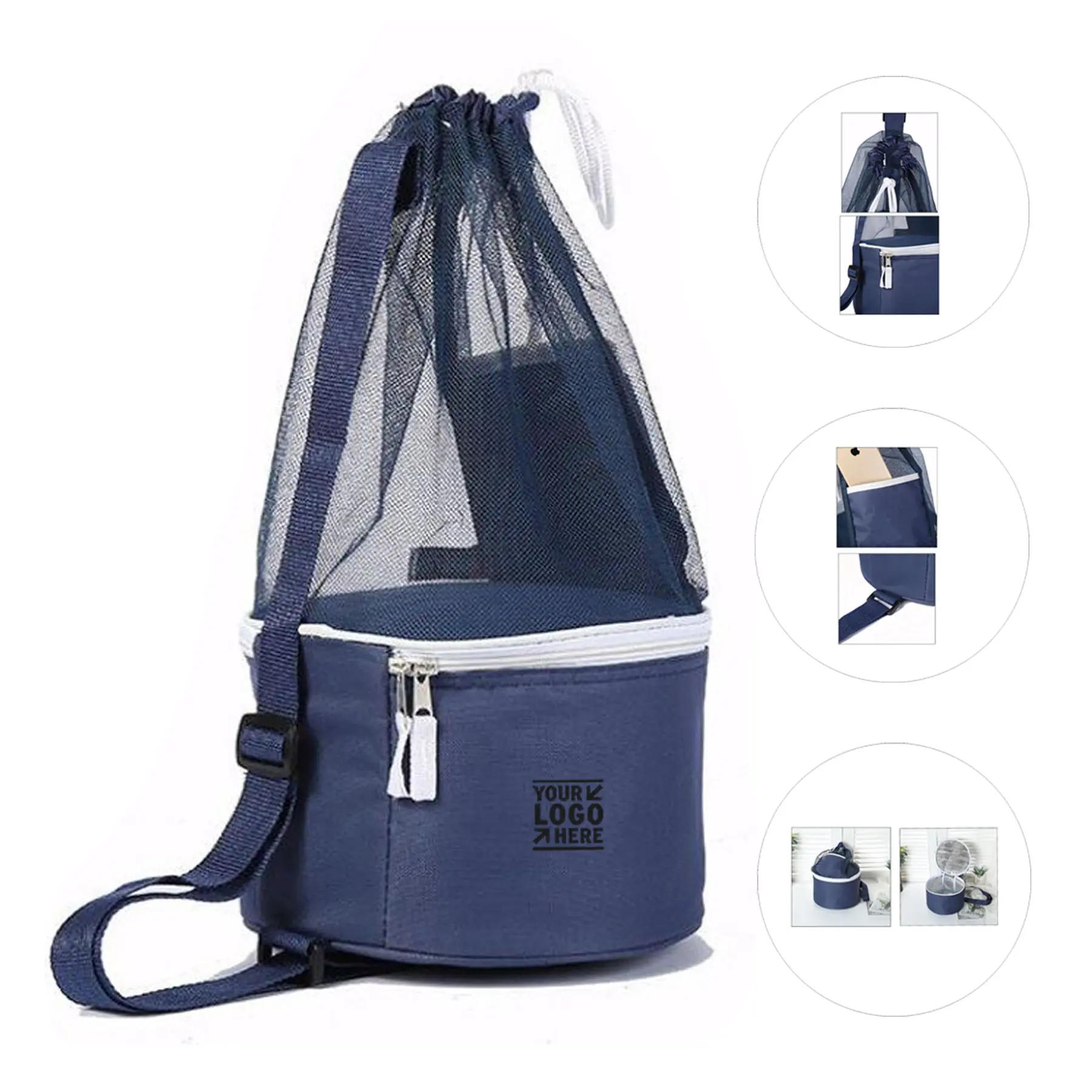 Outdoor Mesh Sling Cooler Bag 2