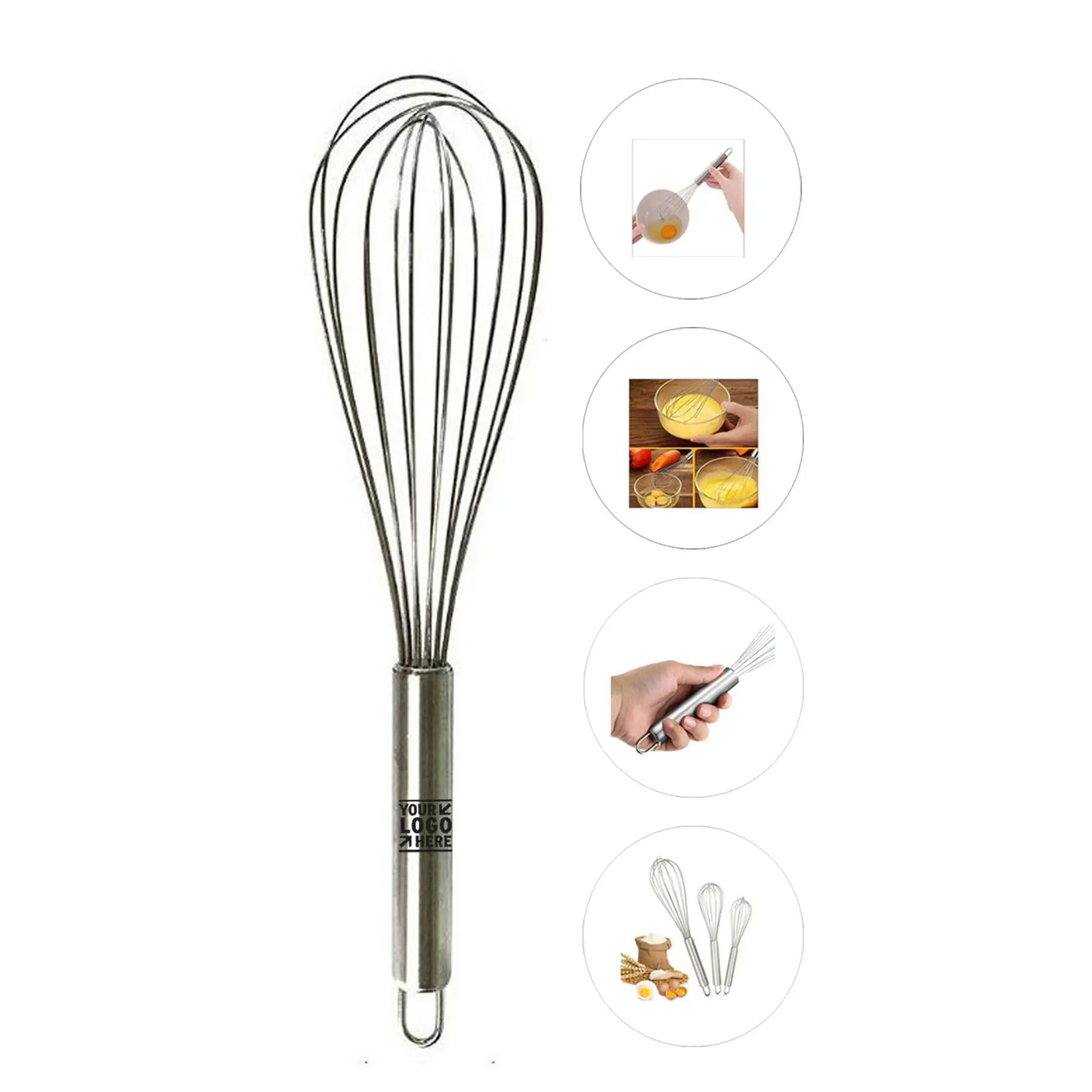 Premium Stainless Steel Whisk 2