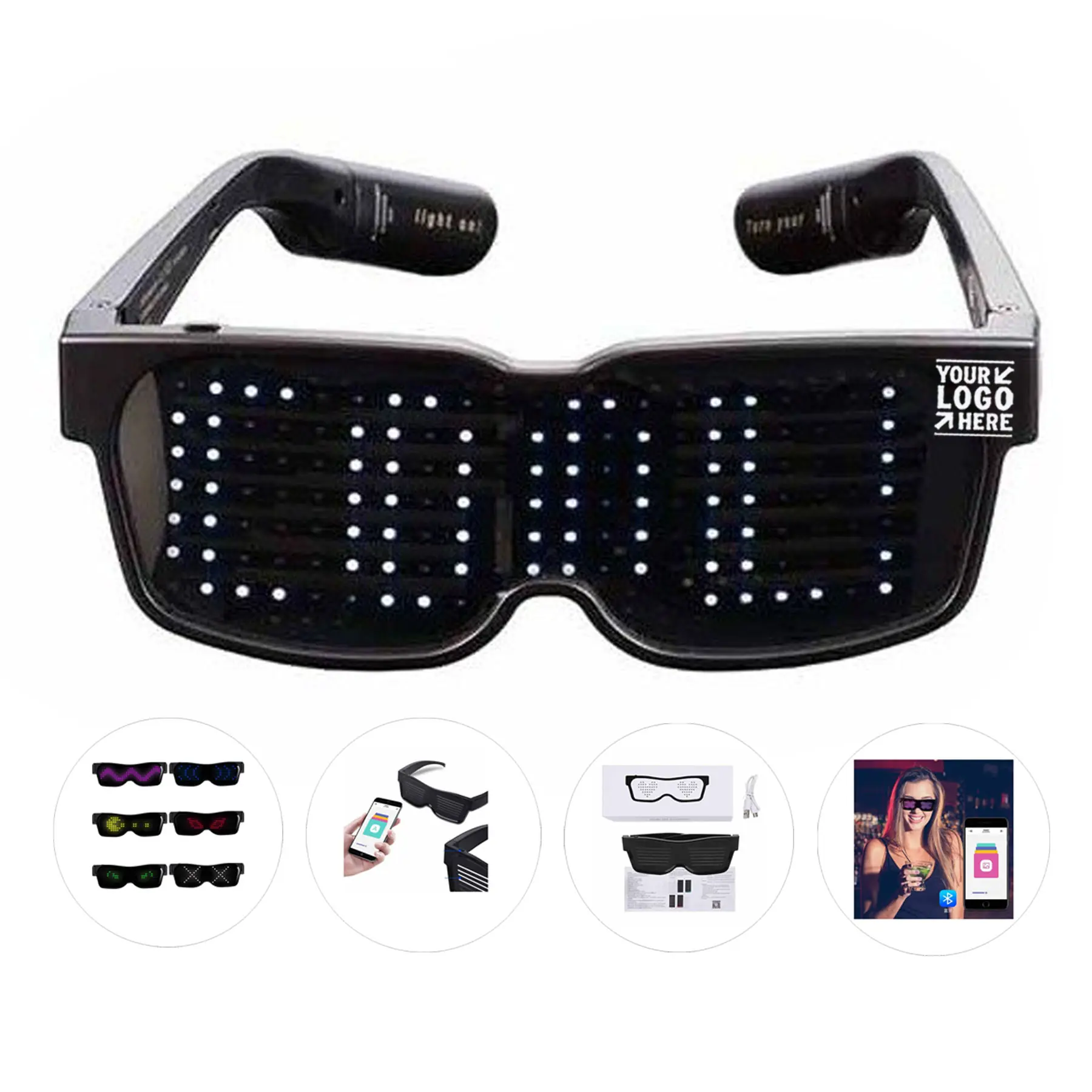 Personalized Light-Up Smart Eyewear 2