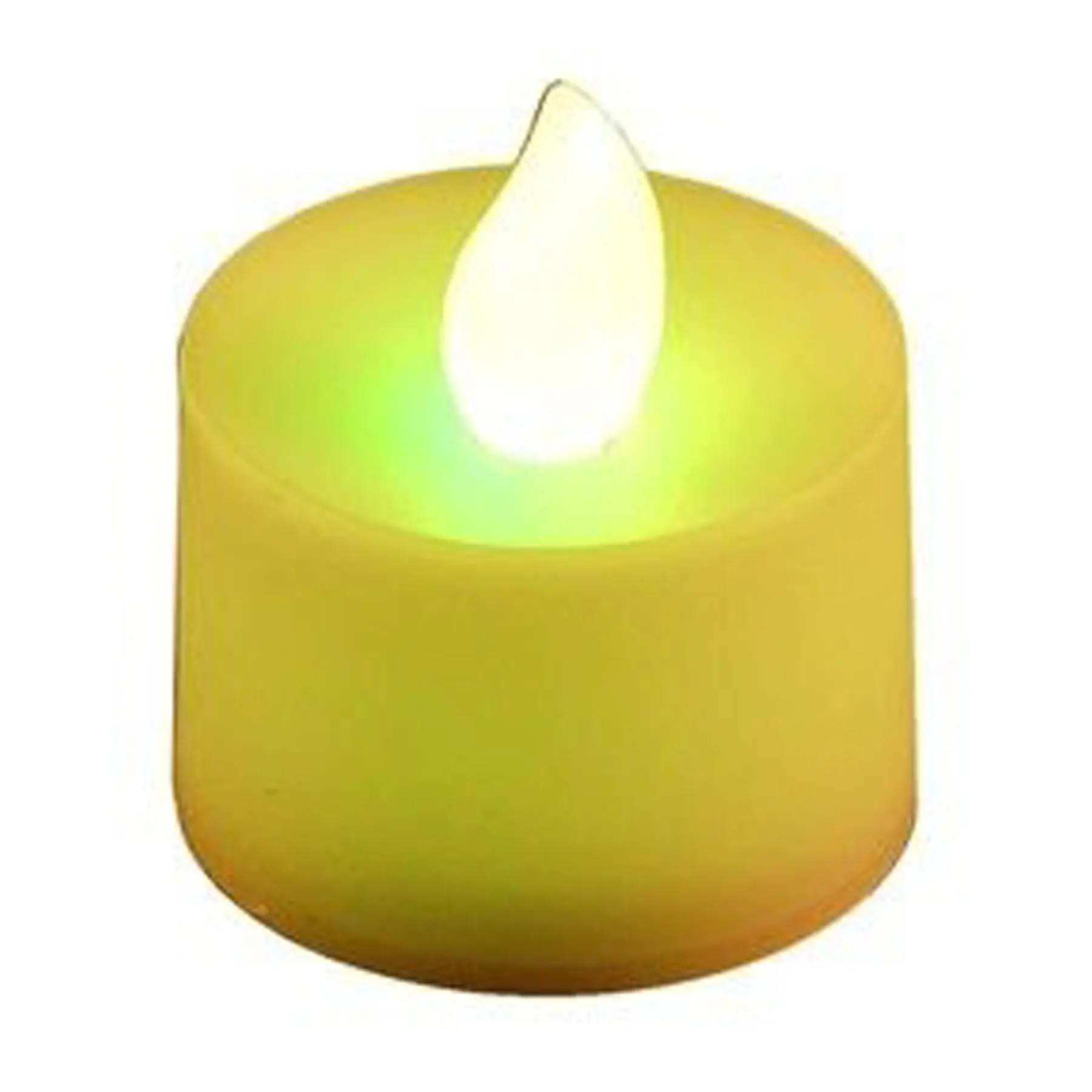 Vibrant Glow LED Flameless Tealight Candle with Remote Control