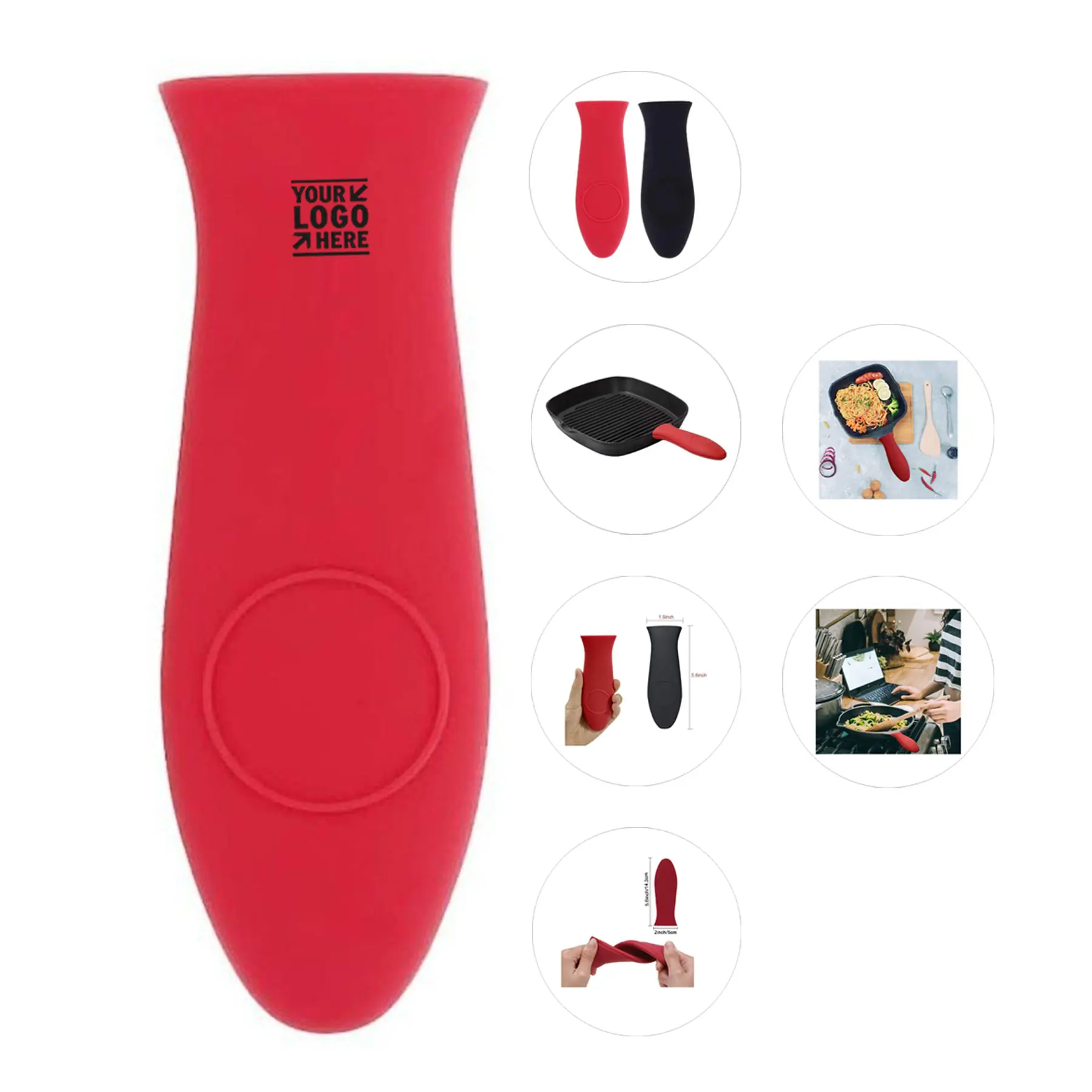 Heat-Resistant Silicone Handle Protector 2