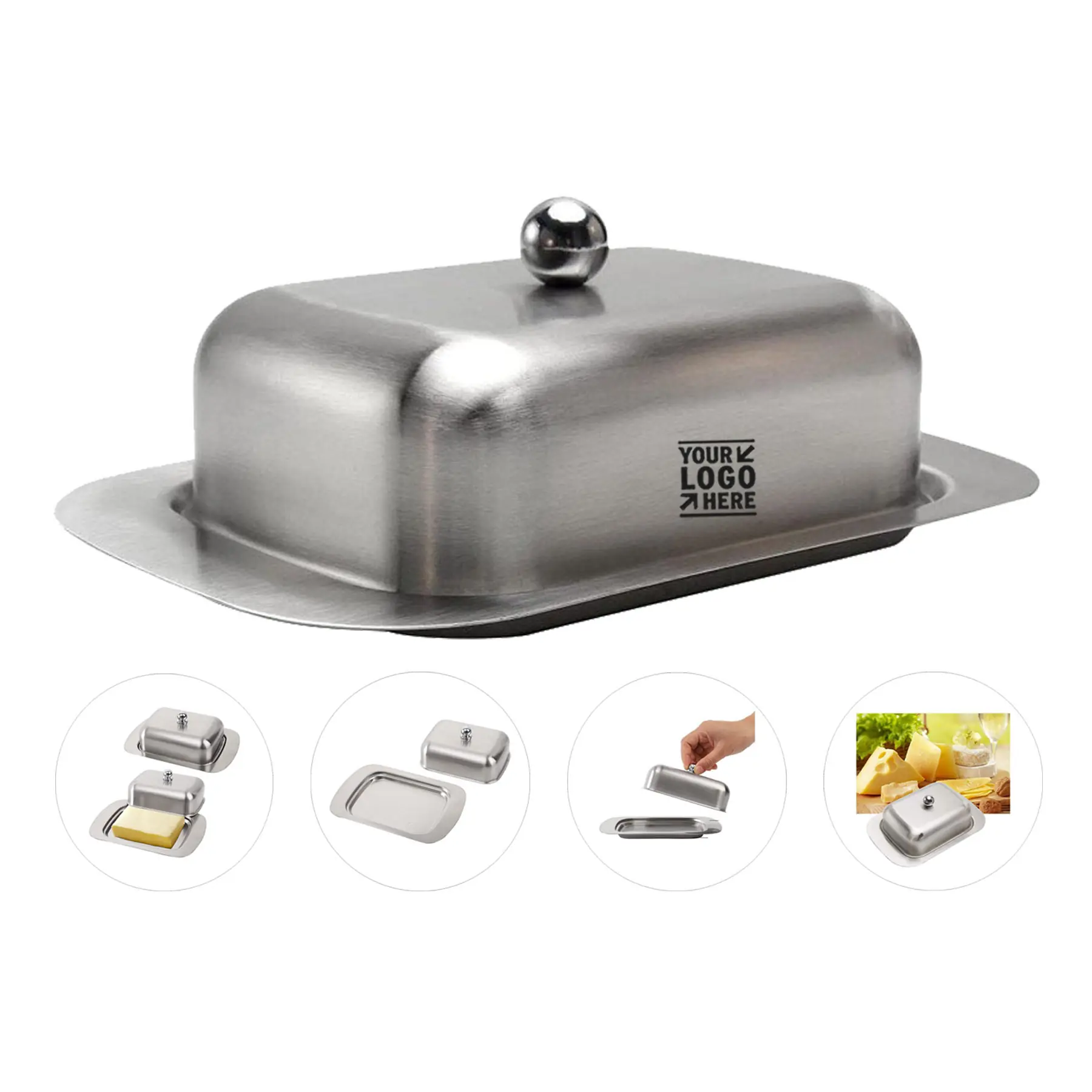 Premium Stainless Steel Butter Keeper 2