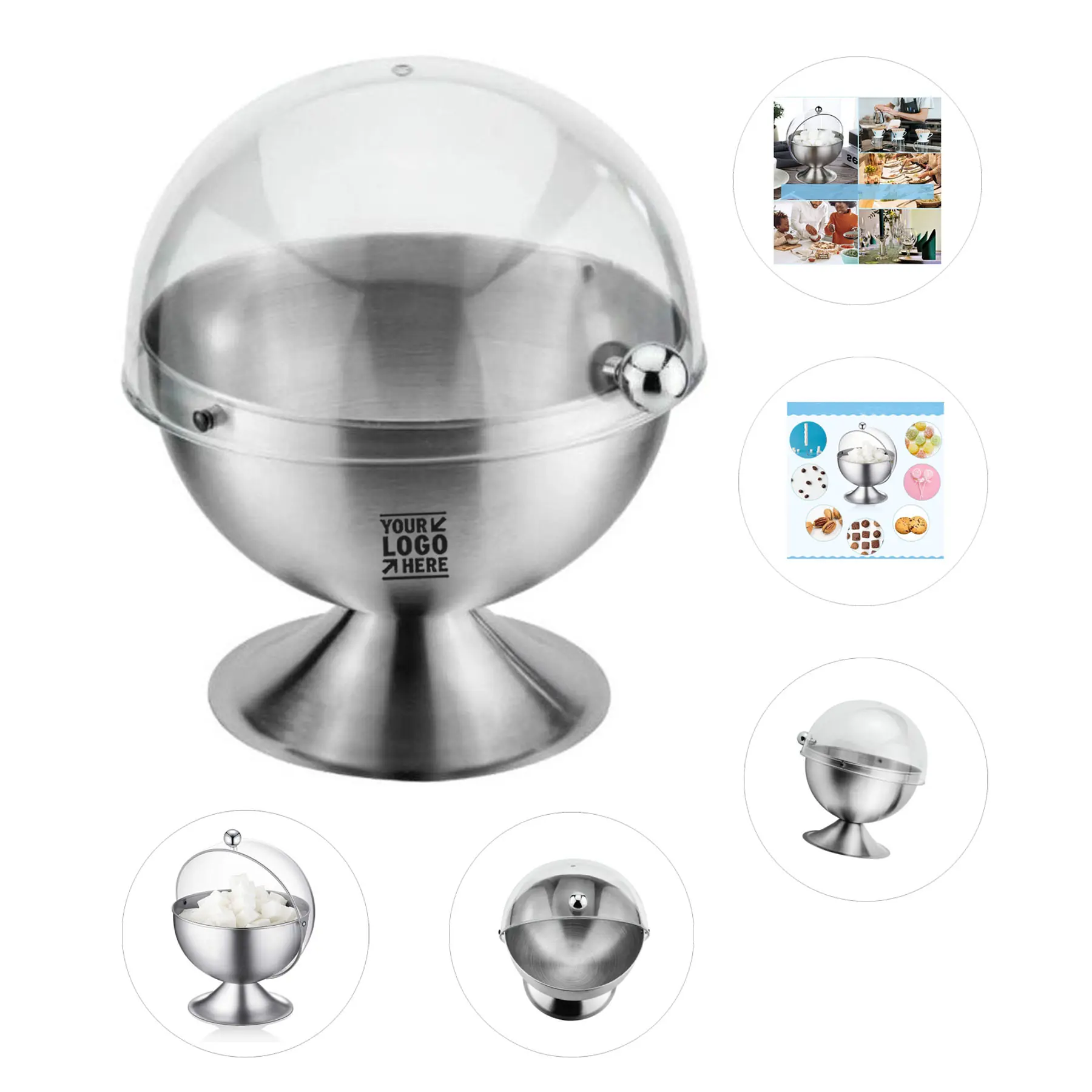Premium Stainless Steel Sugar Container 2