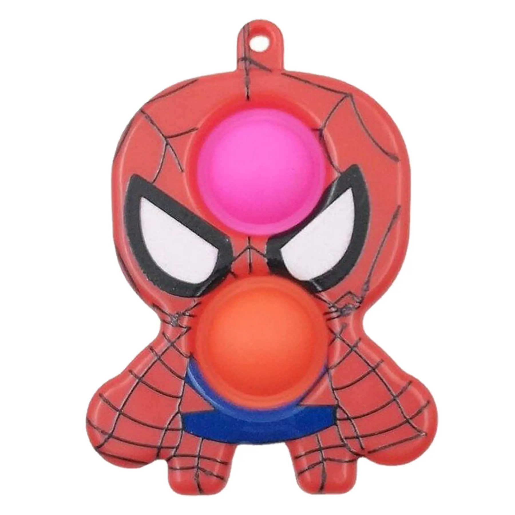 Stress Relief Silicone Keychain Toy
