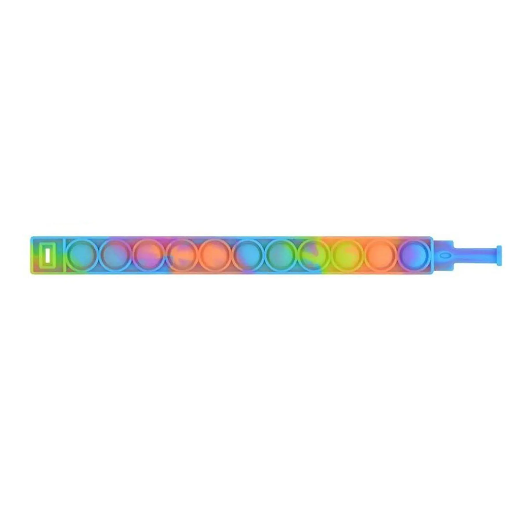Colorful Bubble Popper Wristband Sensory Toy