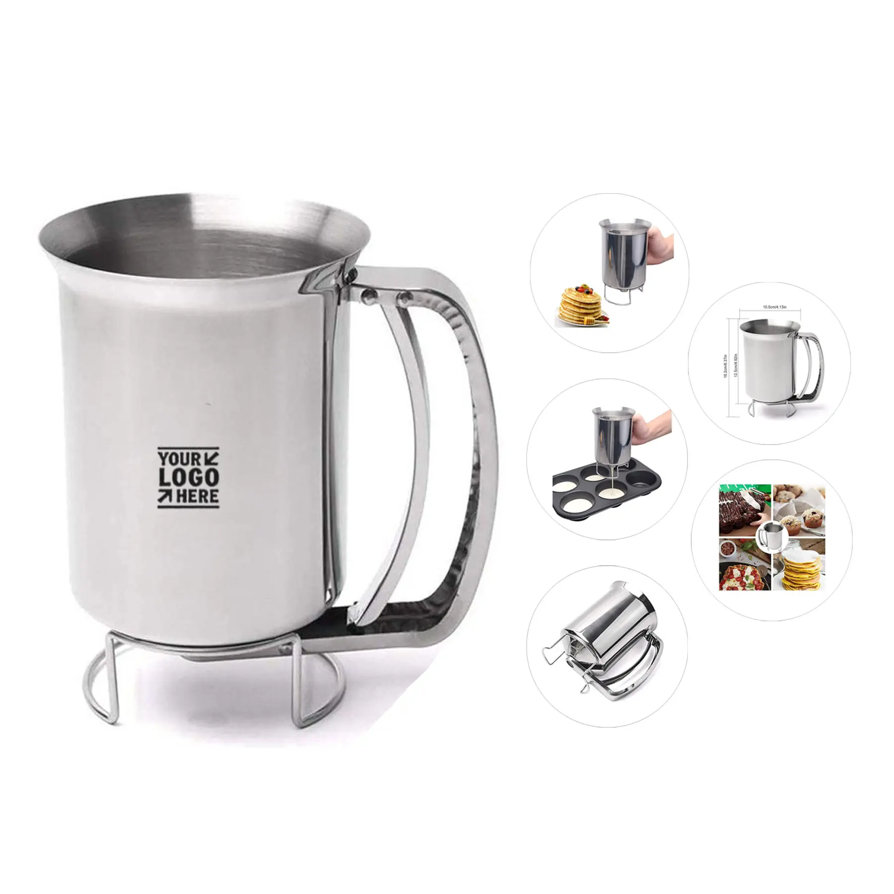 Stainless Steel Pancake Batter Dispenser 2