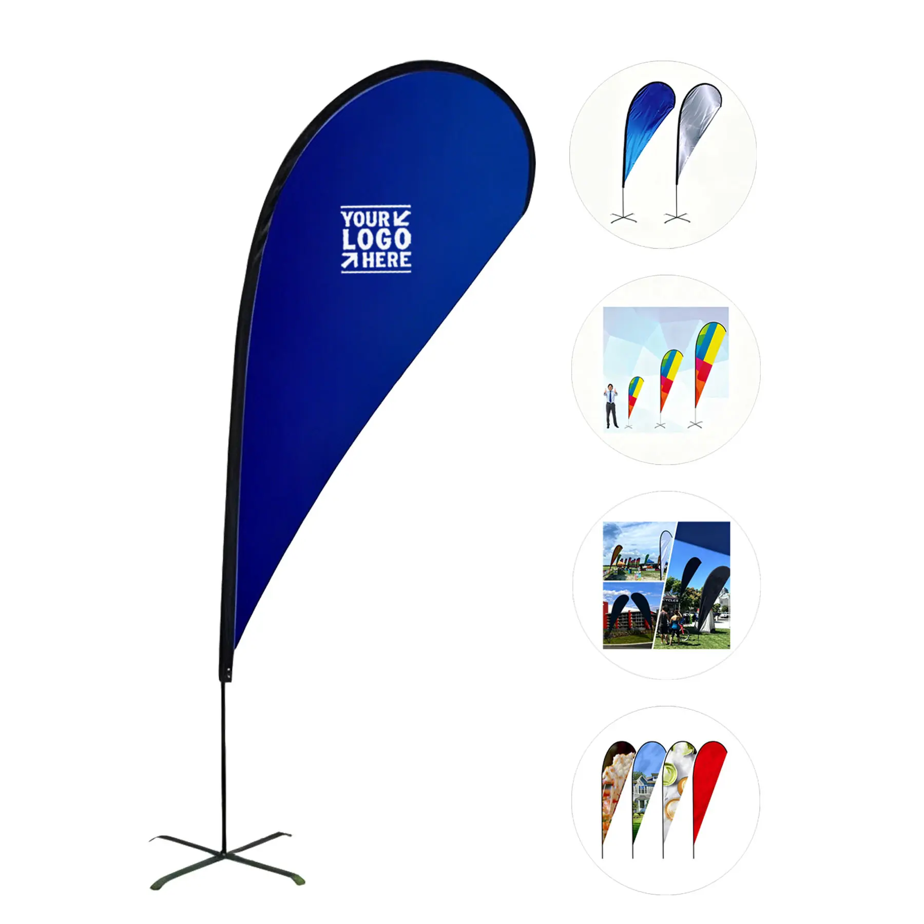 Custom Outdoor Teardrop Banner 2