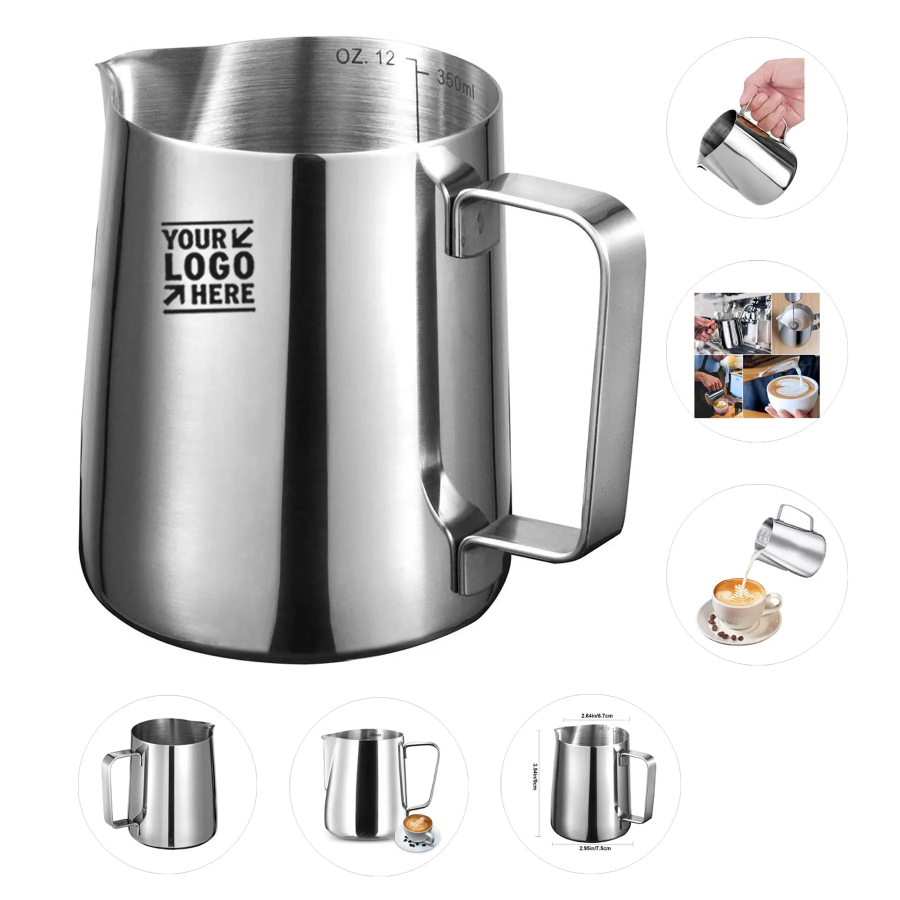 Professional Milk Frothing Pitcher 2