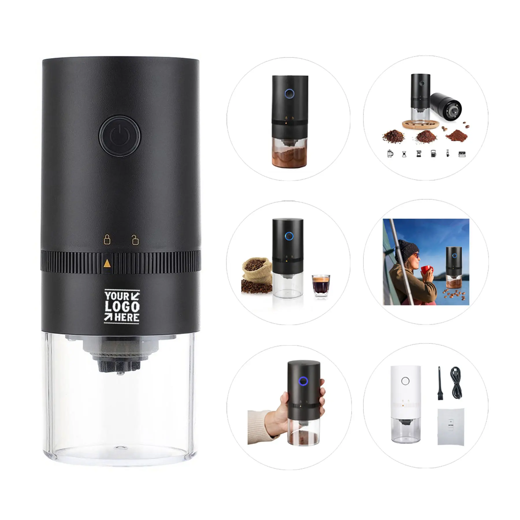 Compact Cordless Coffee Grinder 2