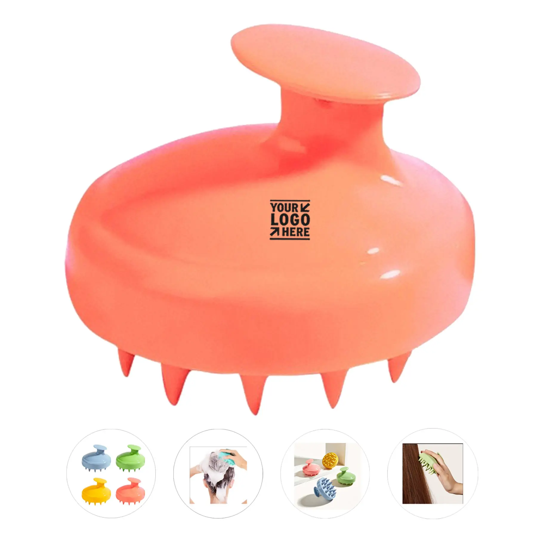 Gentle Scalp Massaging Brush 2