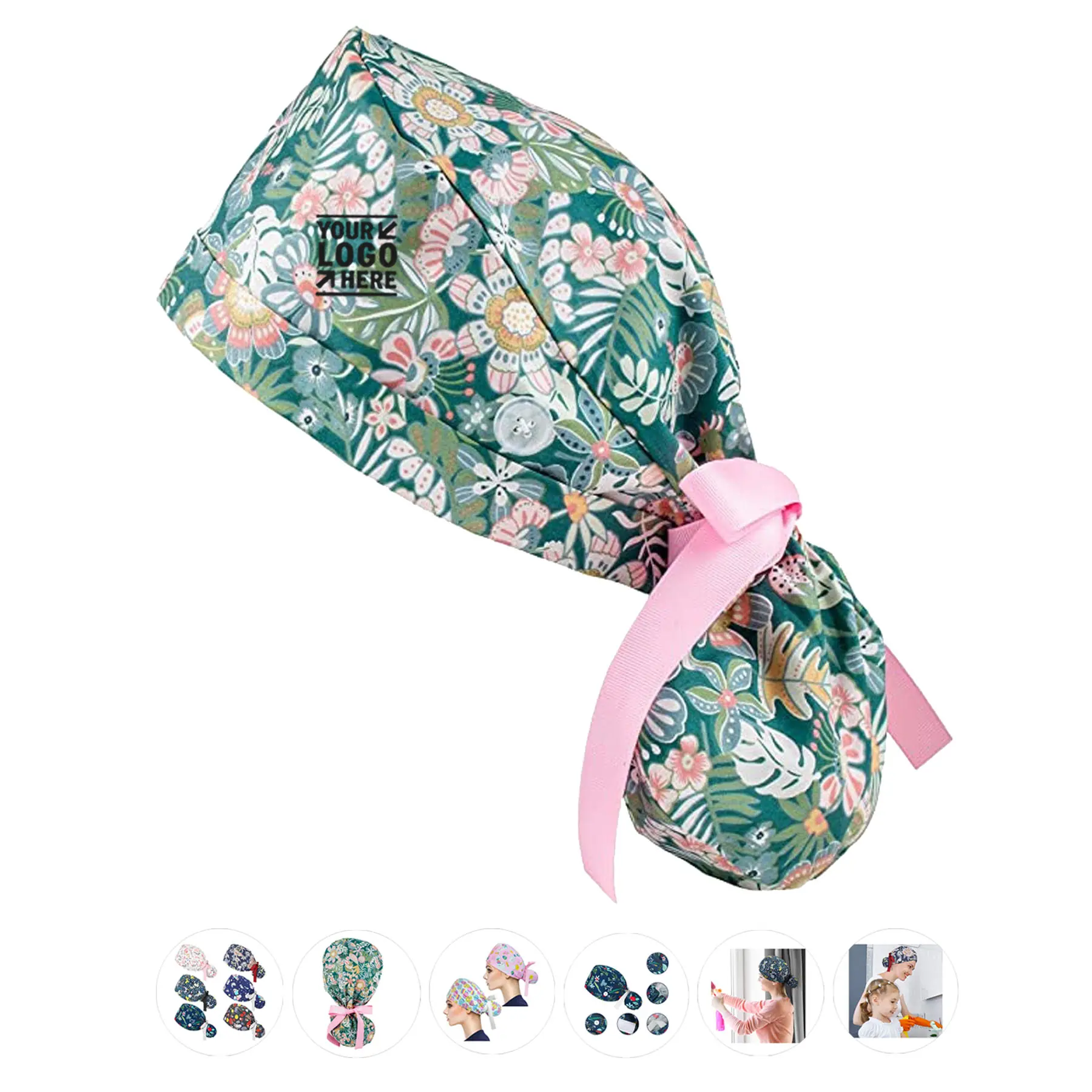 Professional Adjustable Hair Cover Hat 2