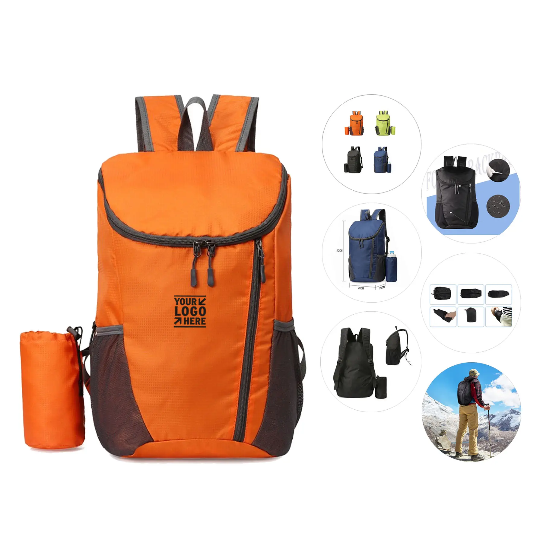 Compact Versatile Outdoor Daypack 2