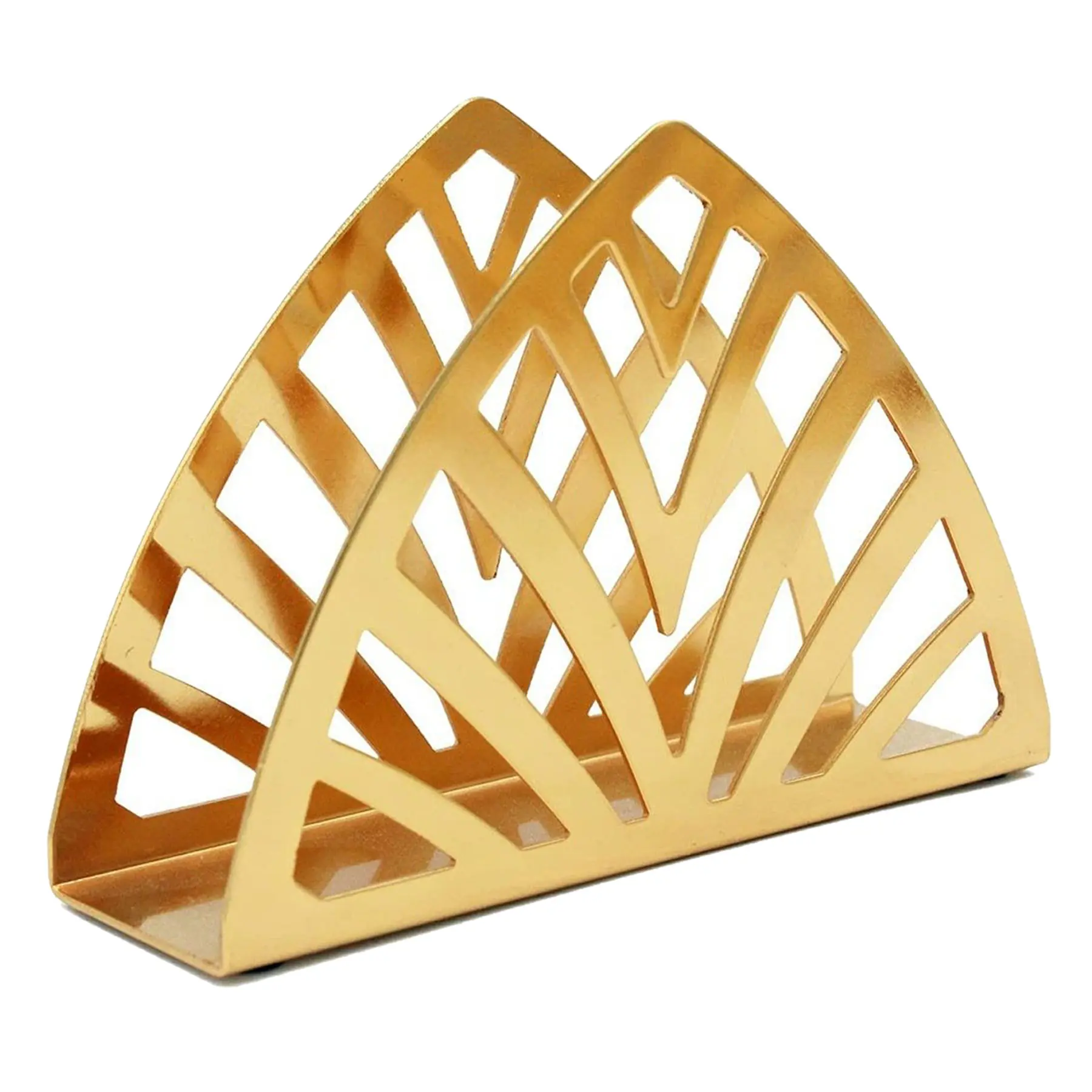 Elegant Gold Table Napkin Organizer