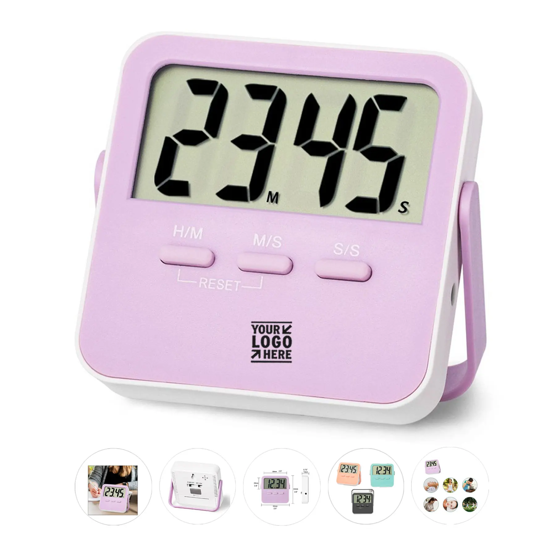 Vibrant Magnetic Digital Timer Clock 2