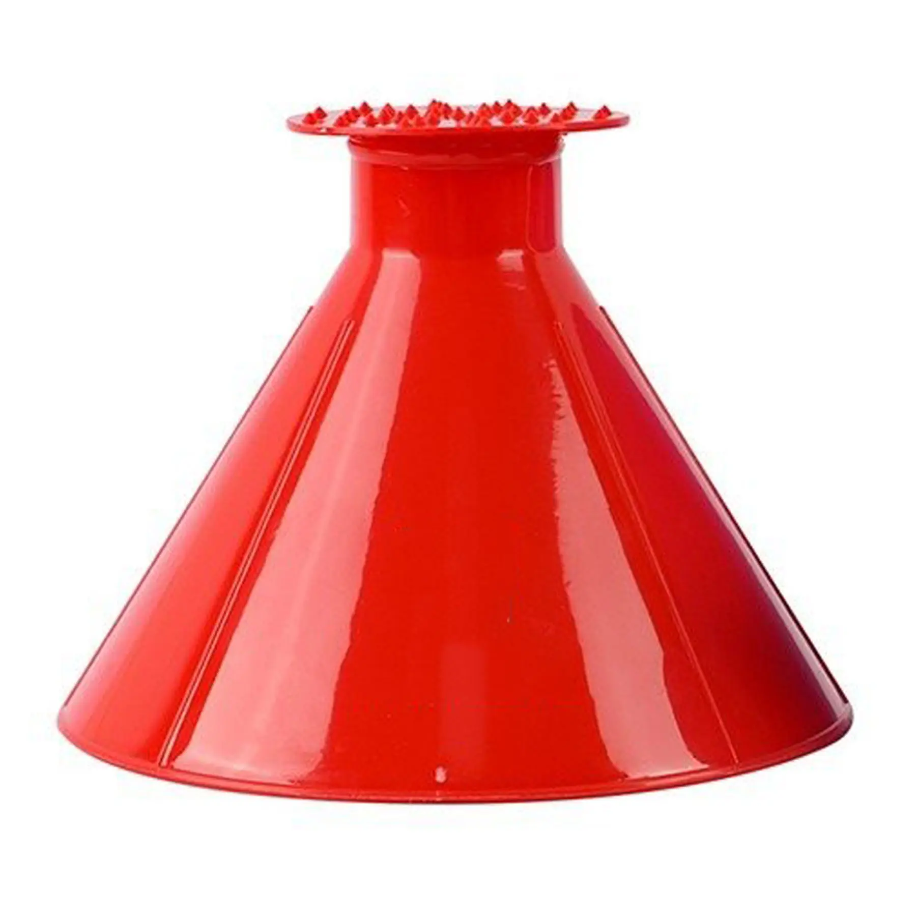 Circular Windshield Ice Scraper with Funnel