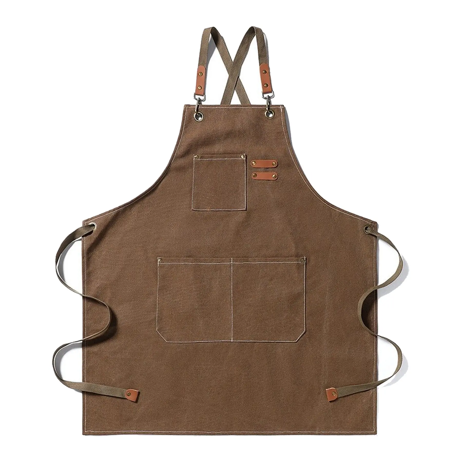 Professional Chef Apron with Multiple Pockets
