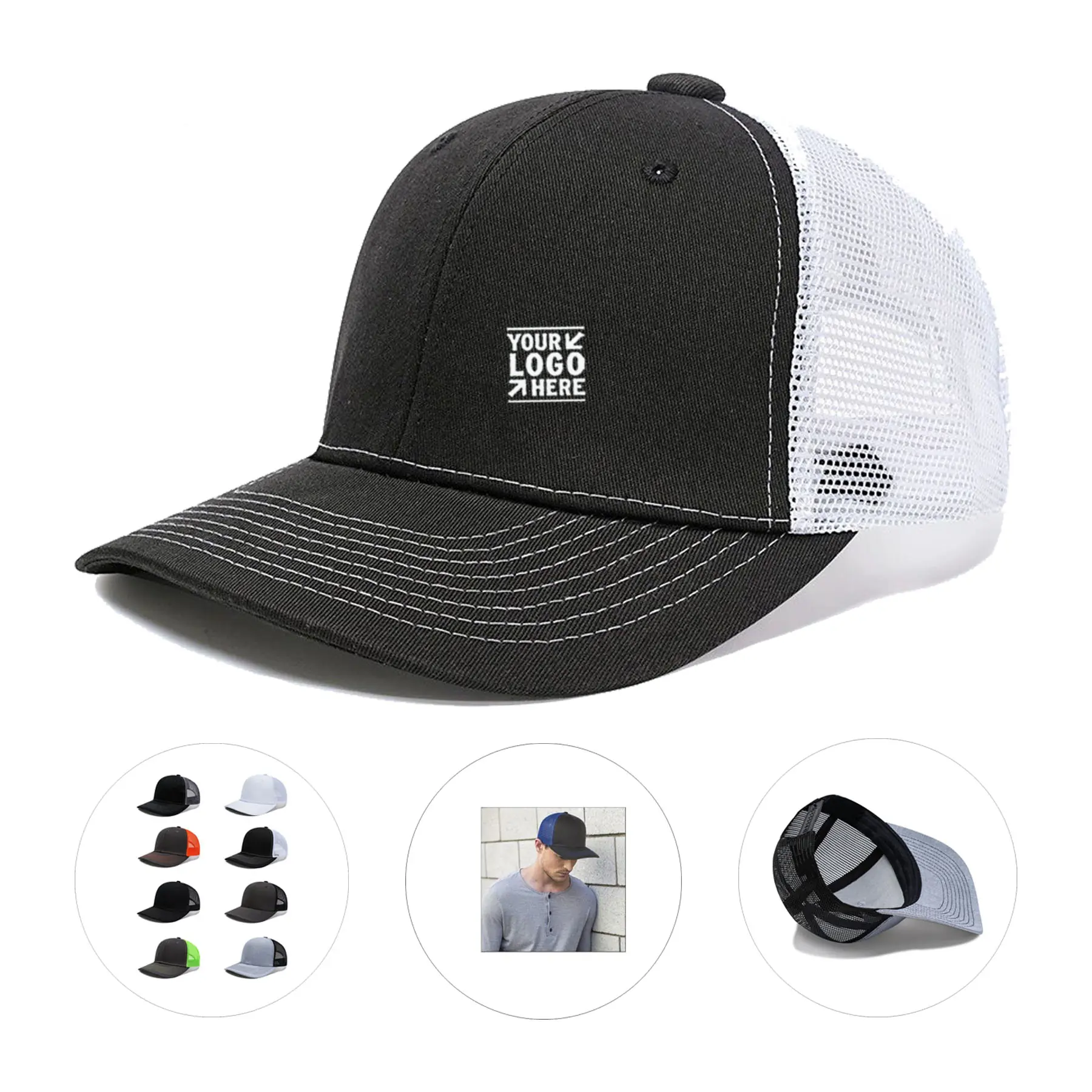 Classic Ventilated Baseball Cap 2