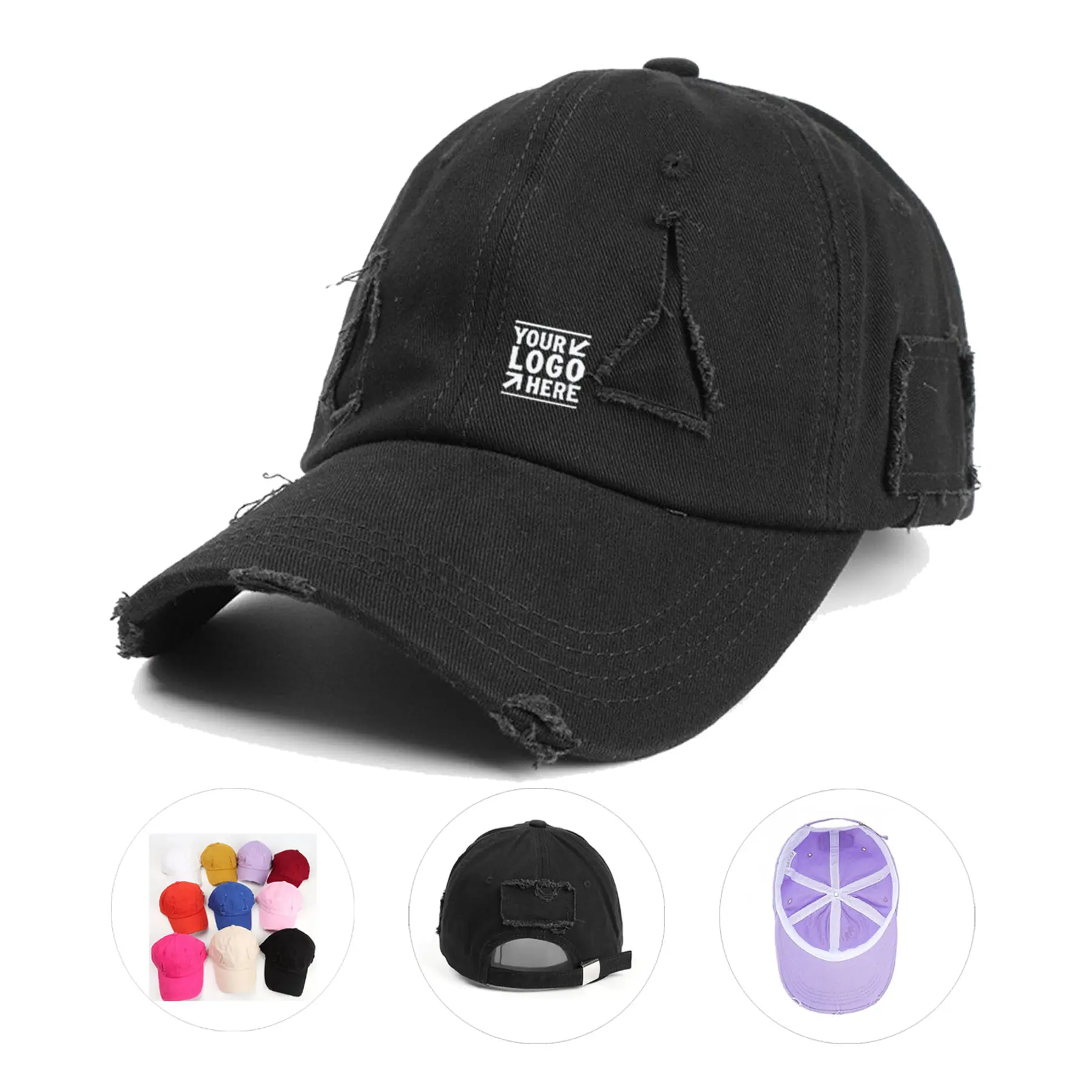 Classic Retro Baseball Hat 2