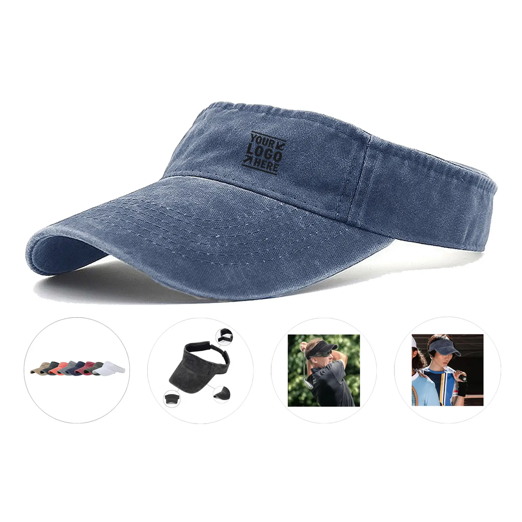Classic Sport Sun Visor Hat 2