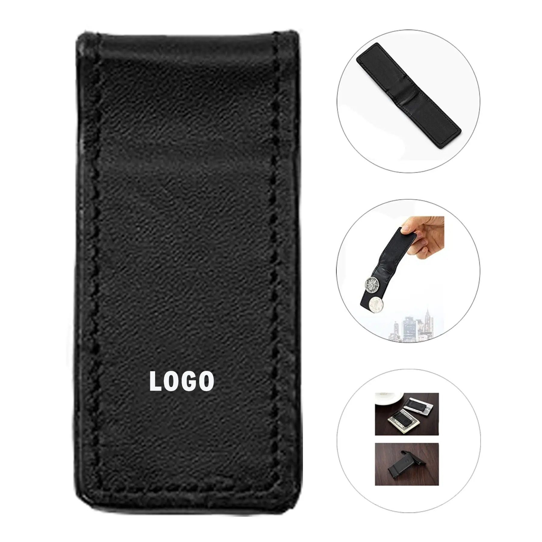 Classic Leather Cash Holder 2