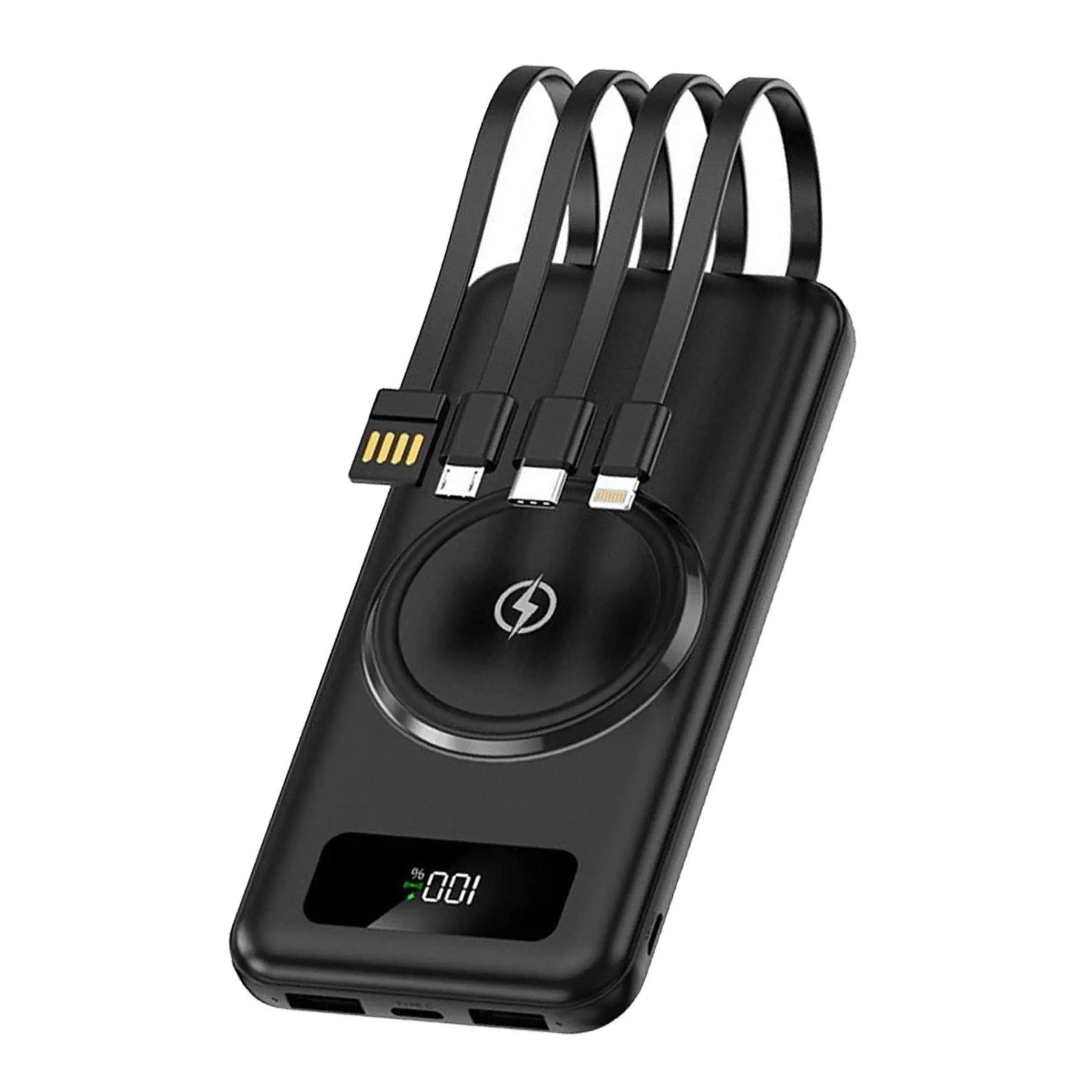 Portable Magnetic Wireless Charging Bank