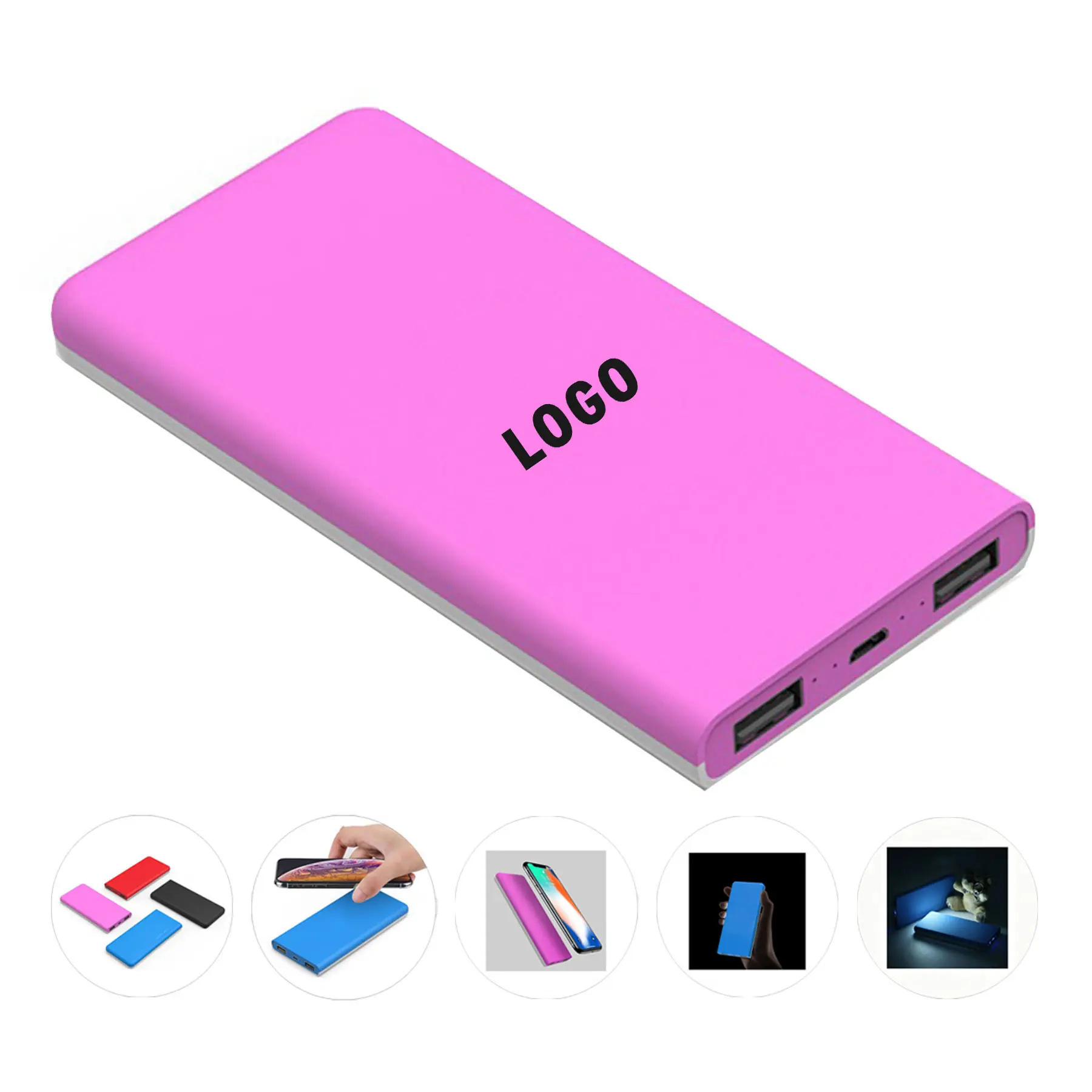 Portable Wireless Charger with Illuminated Display 2
